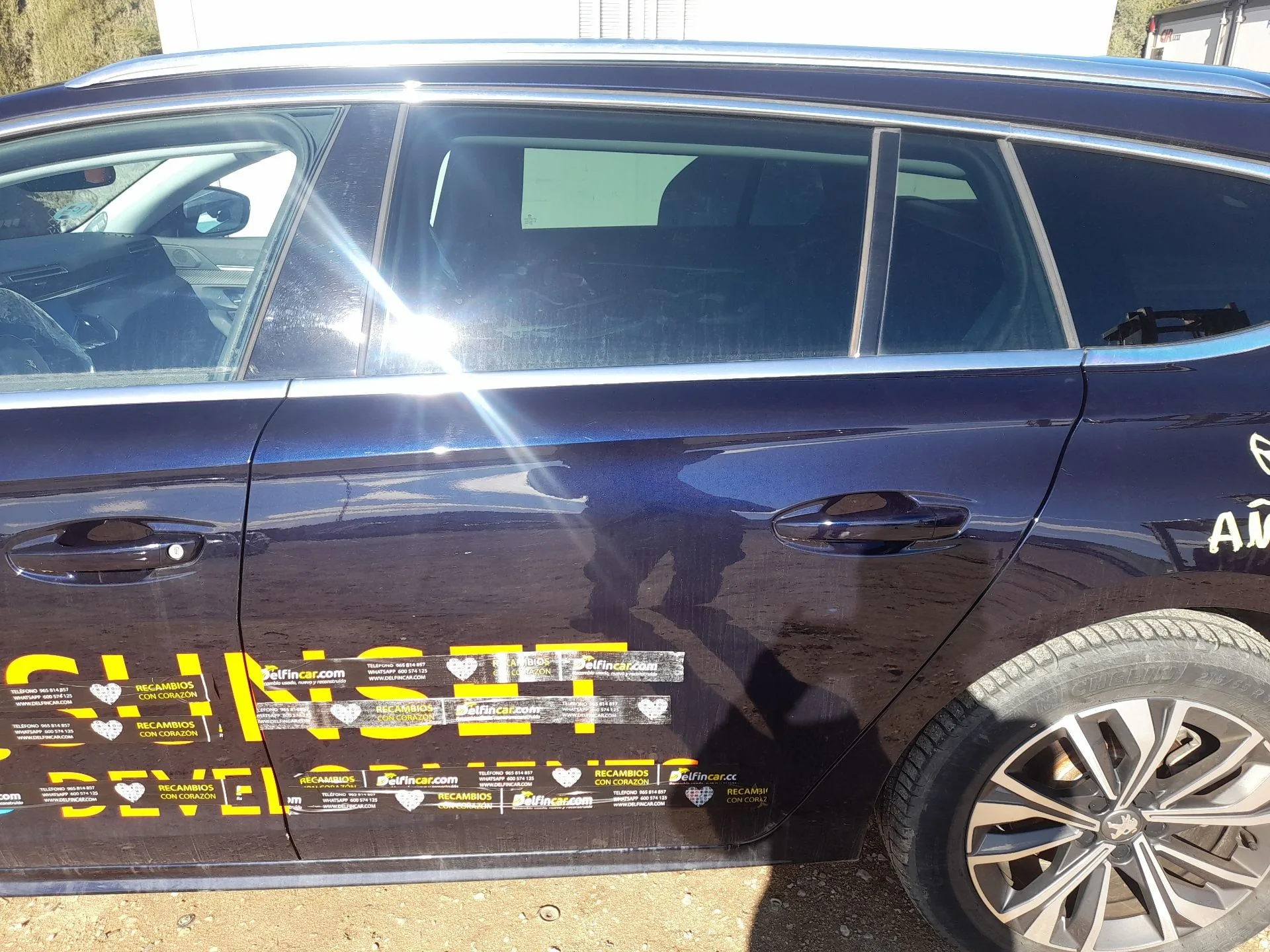 Puerta Trasera Izquierda para Peugeot 508 Sw Ii (Fc_, Fj_, F4_)