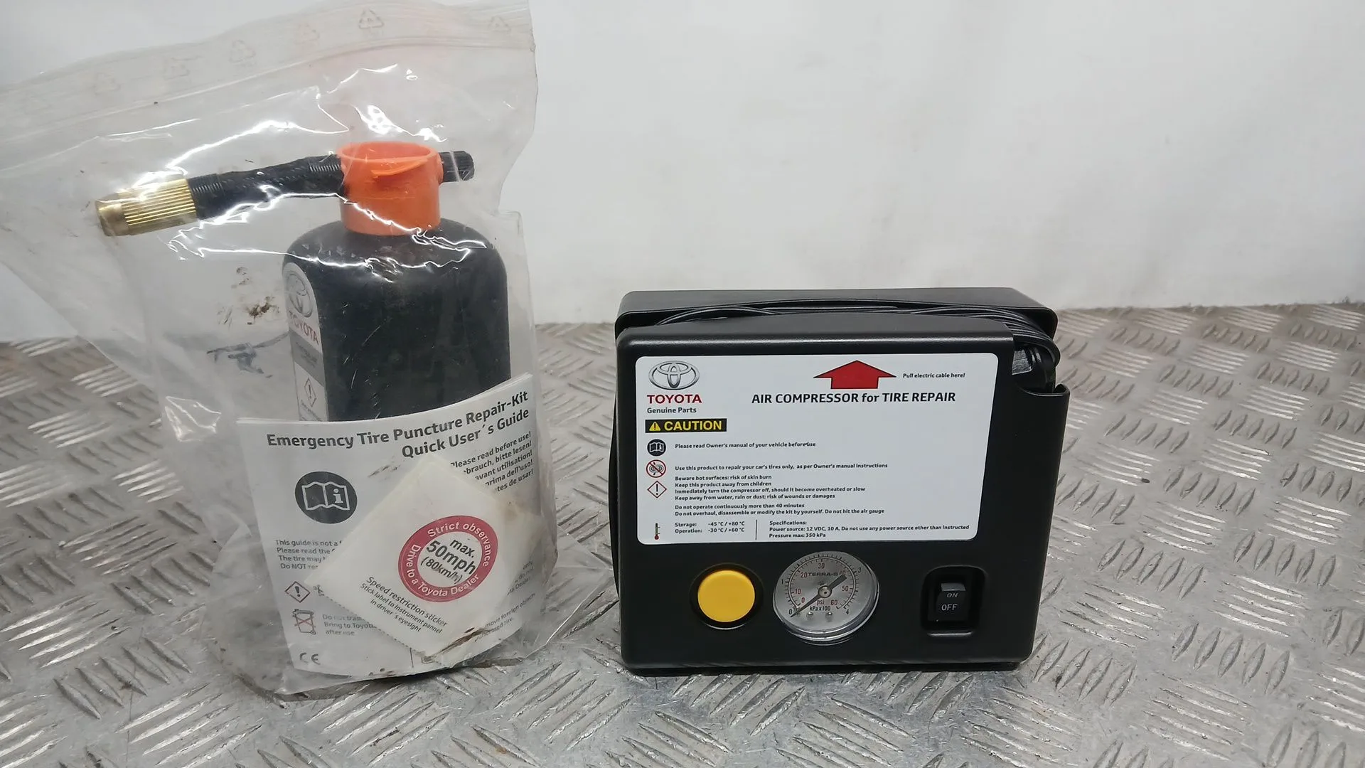 Compresor Inflado De Neumaticos para Toyota Auris