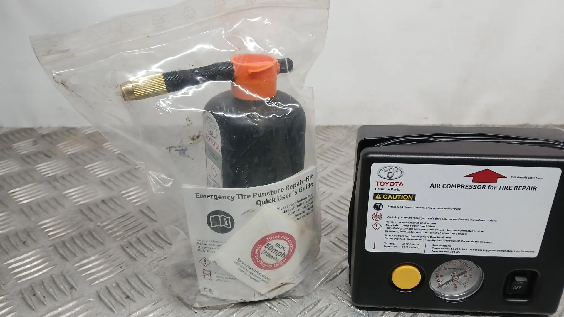 Compresor Inflado De Neumaticos para Toyota Auris