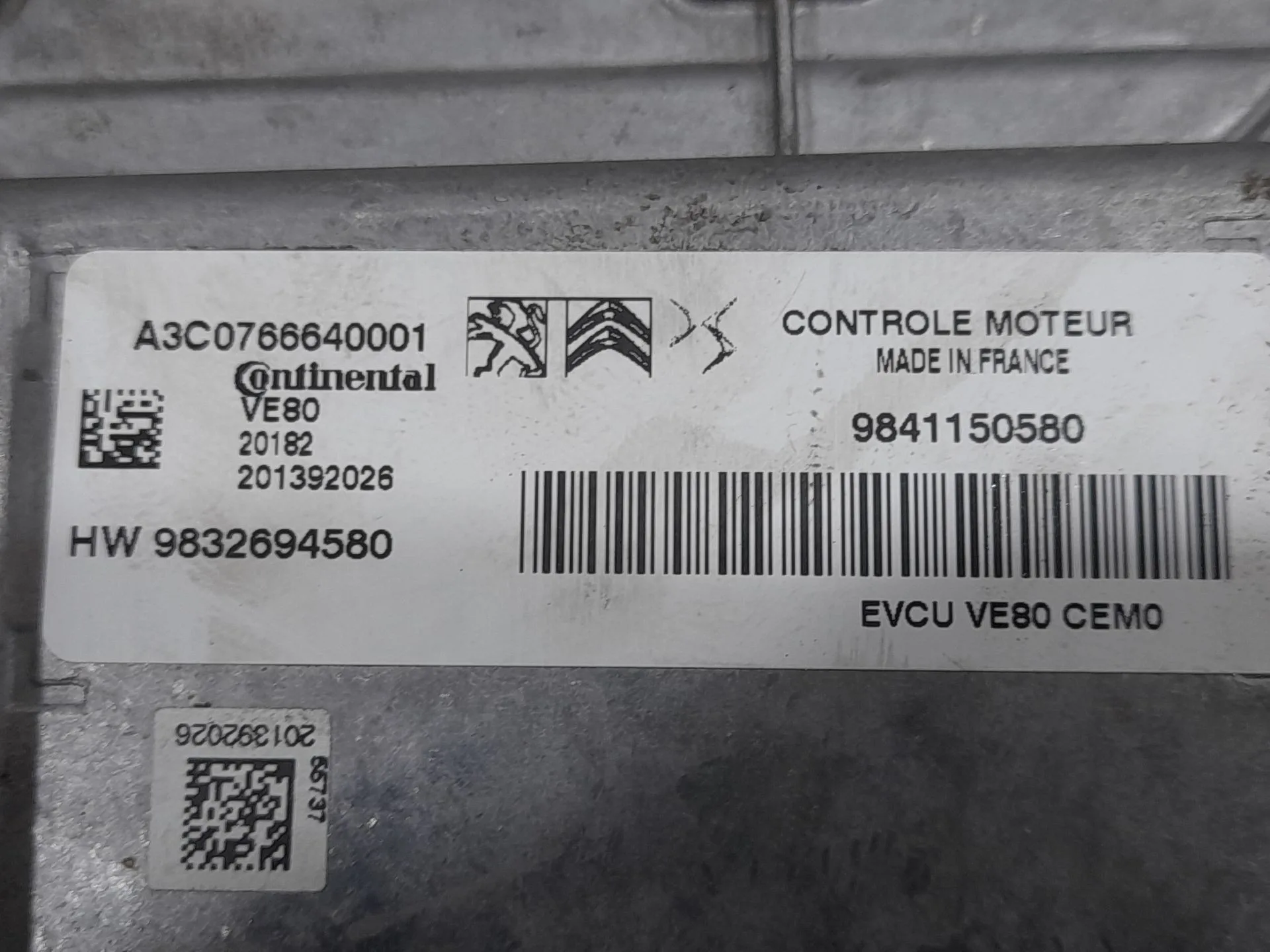 Centralita Motor Uce para Peugeot 208 Ii (Ub_, Up_, Uw_, Uj_)