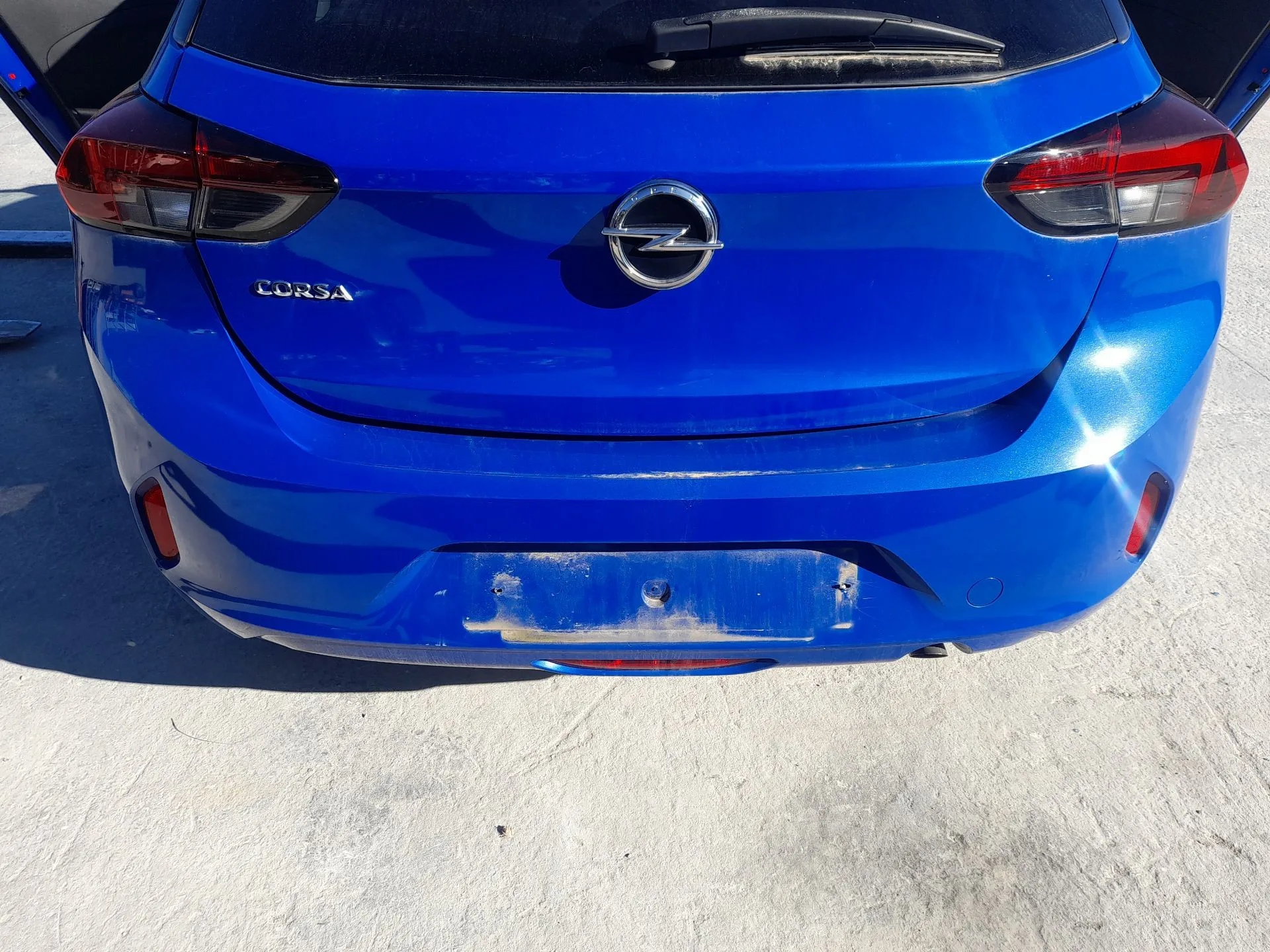 Paragolpes Trasero para Opel Corsa F (P2Jo)