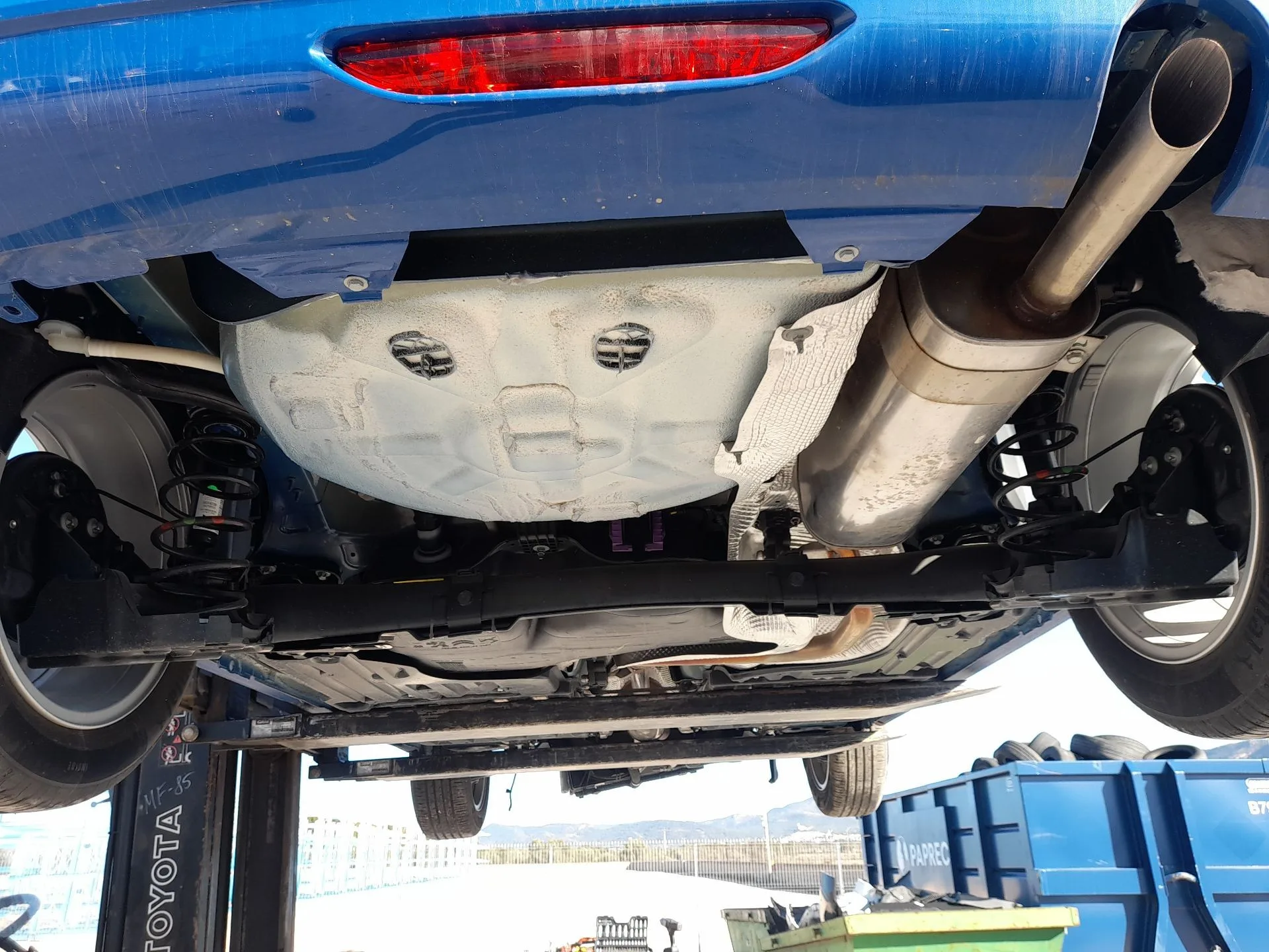 Puente Trasero para Opel Corsa F (P2Jo)