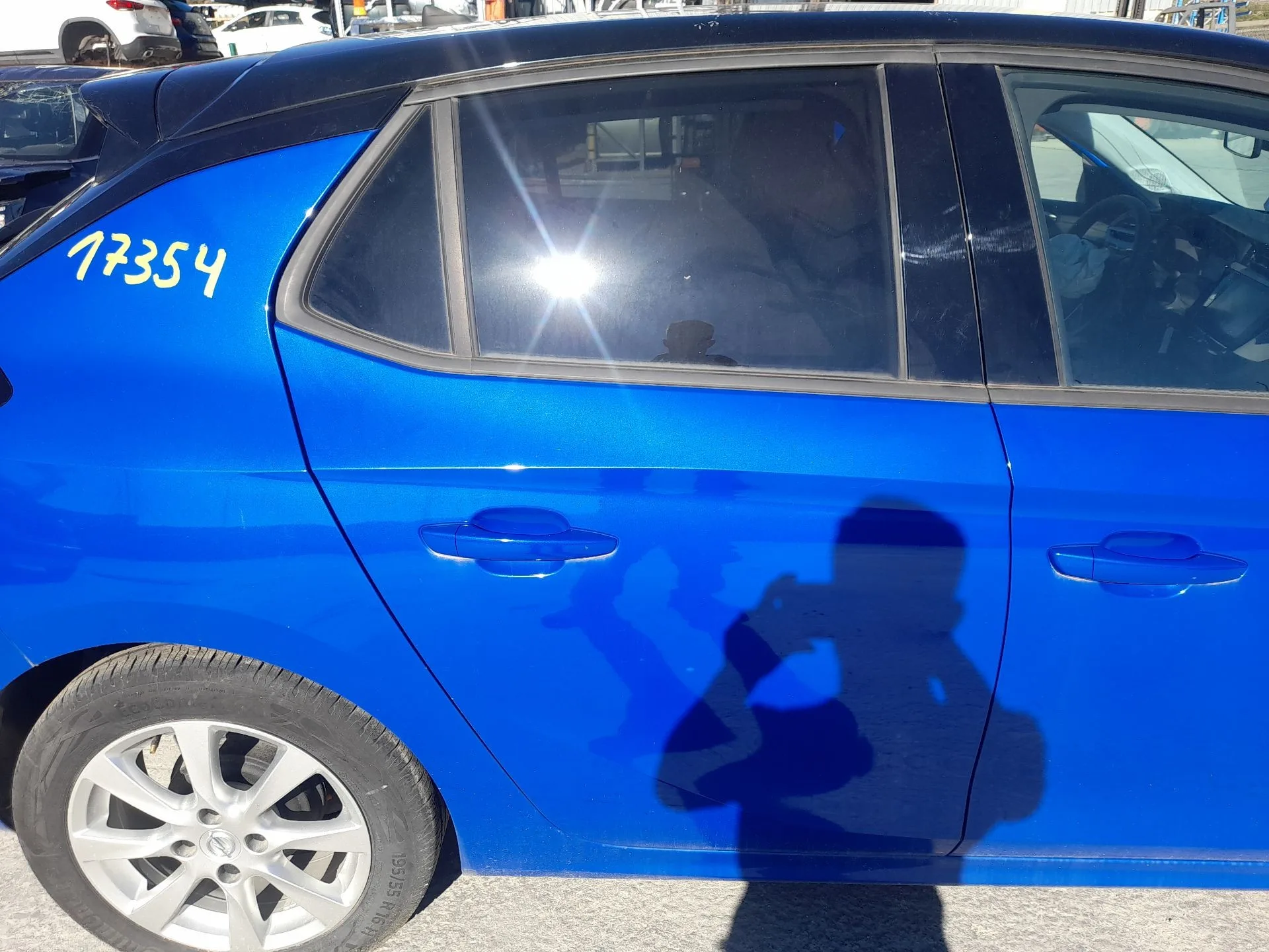 Puerta Trasera Derecha para Opel Corsa F (P2Jo)
