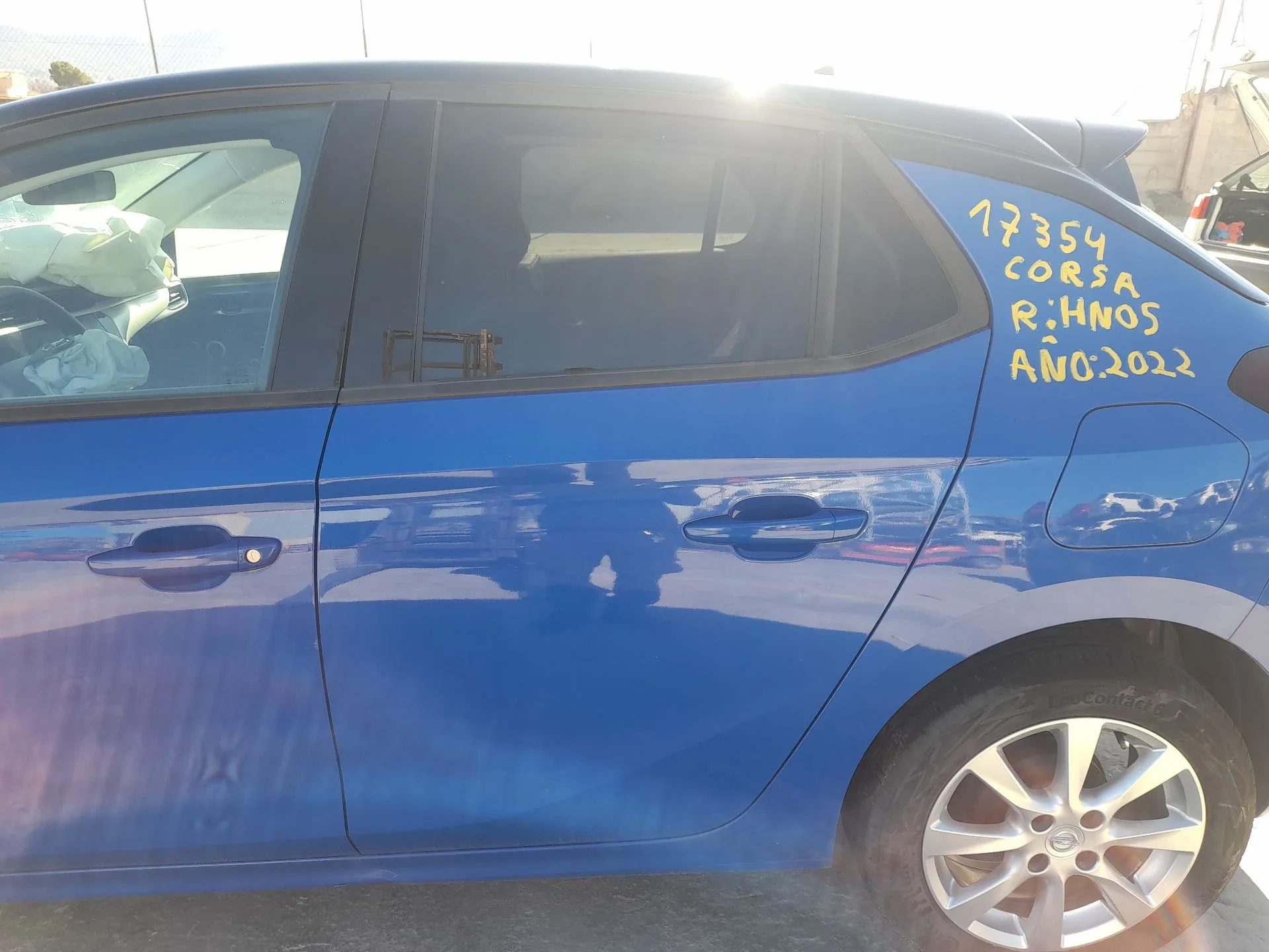 Puerta Trasera Izquierda para Opel Corsa F (P2Jo)