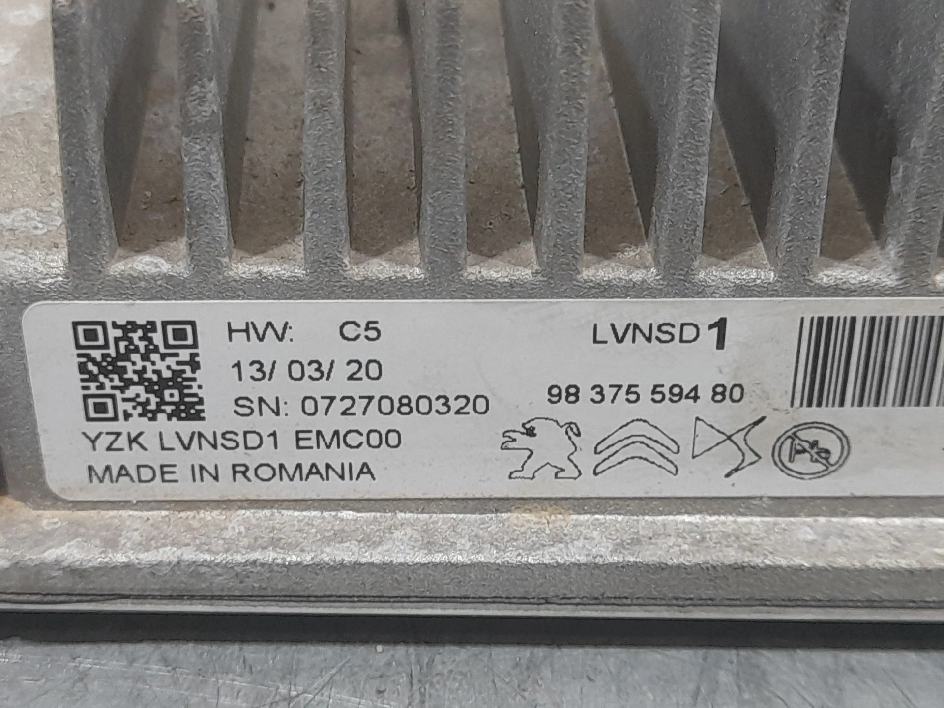 Modulo Electronico para Peugeot 208 Ii (Ub_, Up_, Uw_, Uj_)
