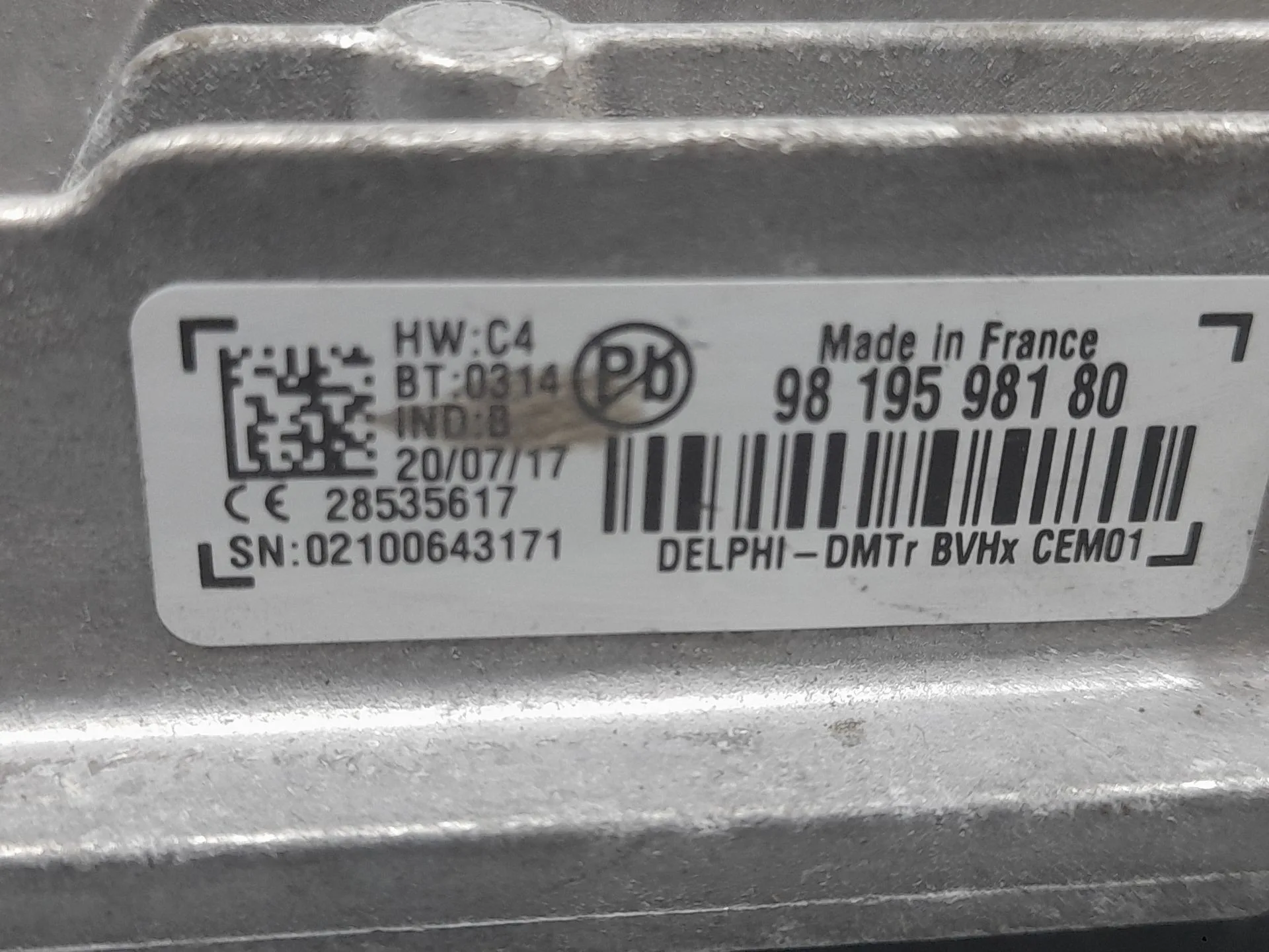 Modulo Electronico para Peugeot 308 Ii (Lb_, Lp_, Lw_, Lh_, L3_)