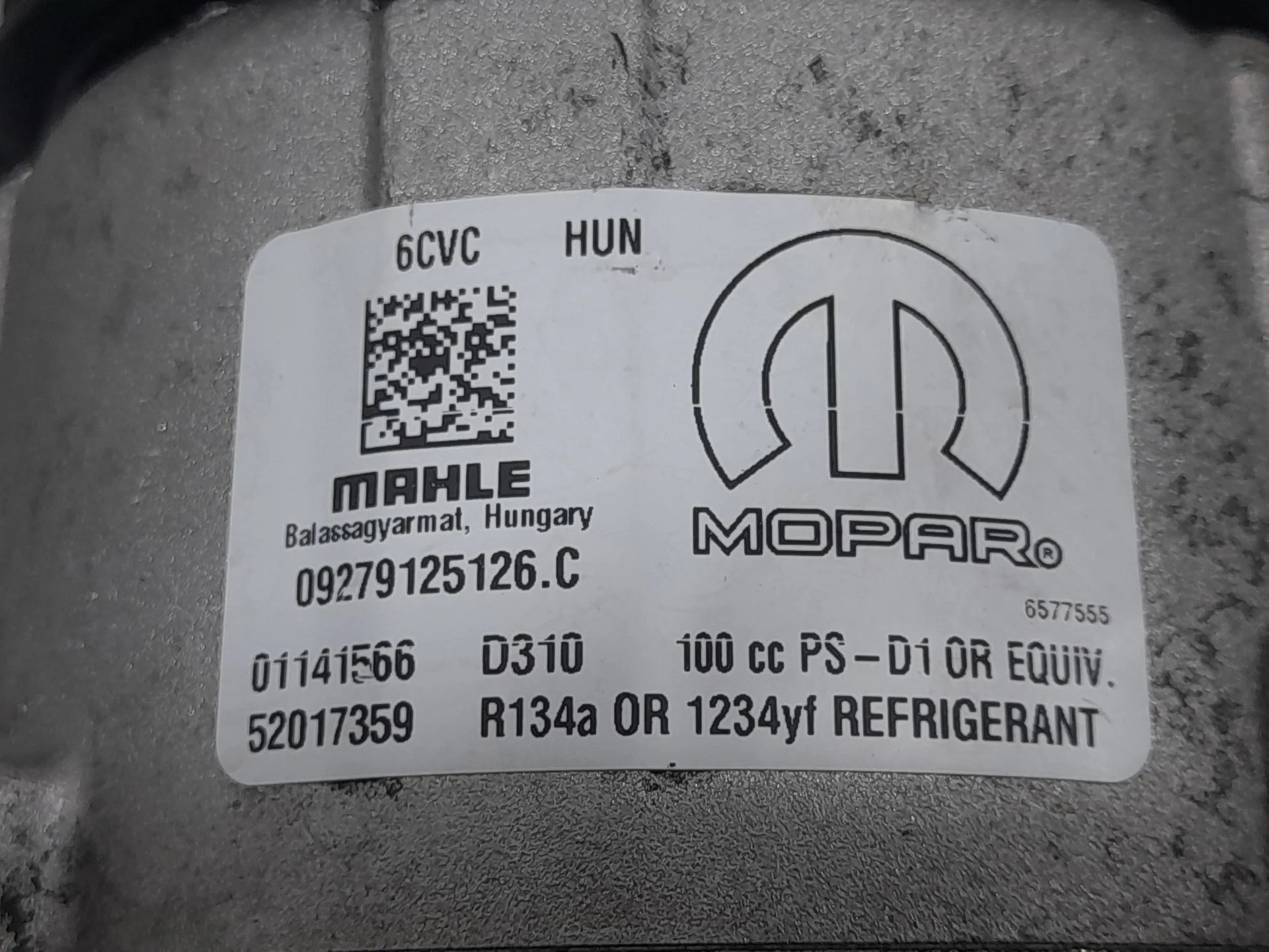 Compresor Aire Acondicionado para Fiat Tipo Hatchback (356_, 357_)