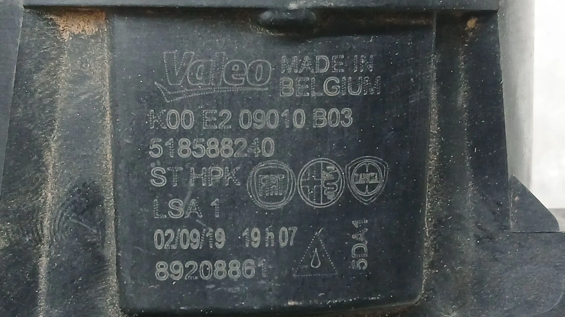 Faro Antiniebla Izquierdo para Fiat Tipo Hatchback (356_, 357_)