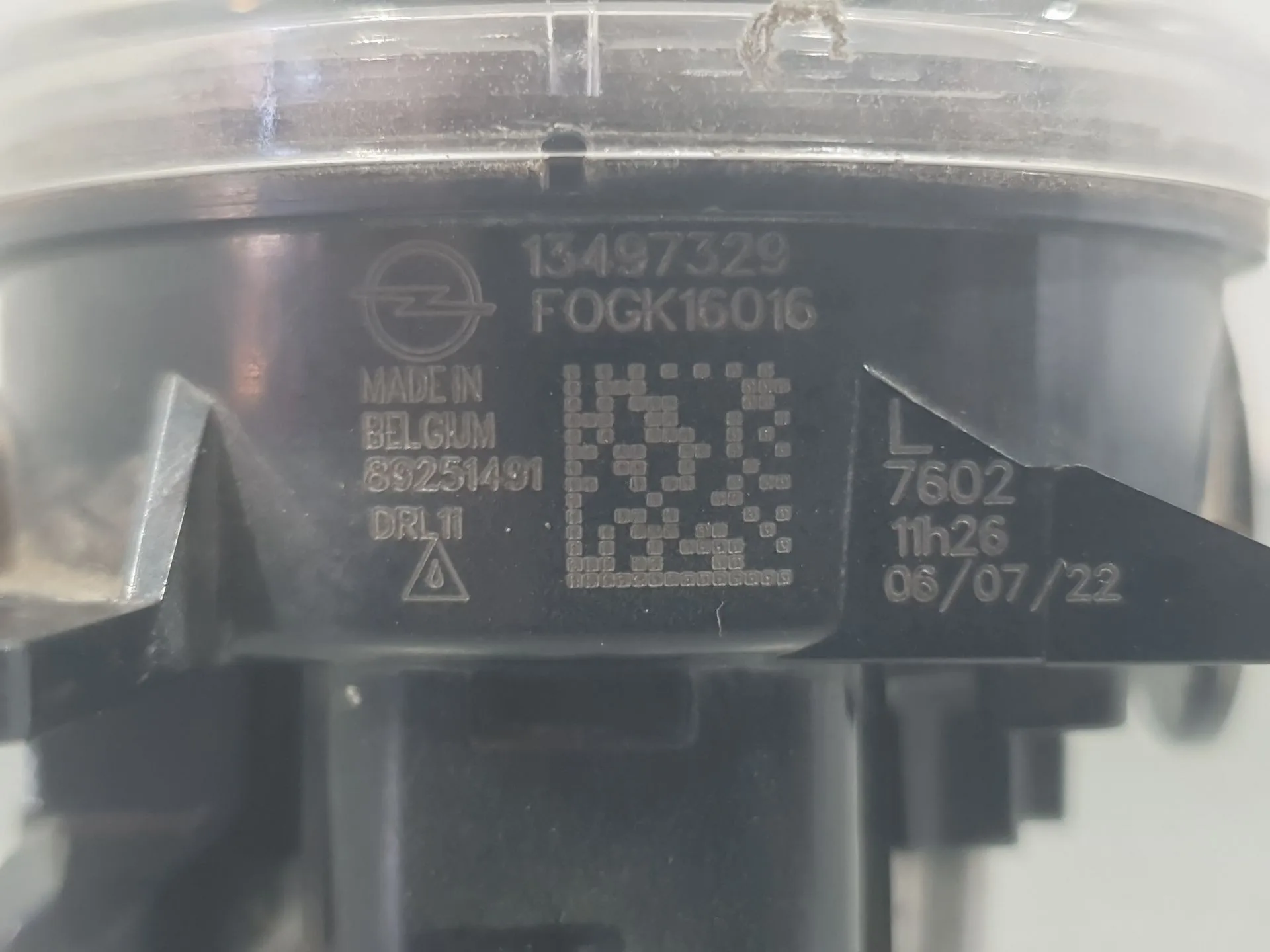 Faro Antiniebla Izquierdo para Opel Corsa F (P2Jo)