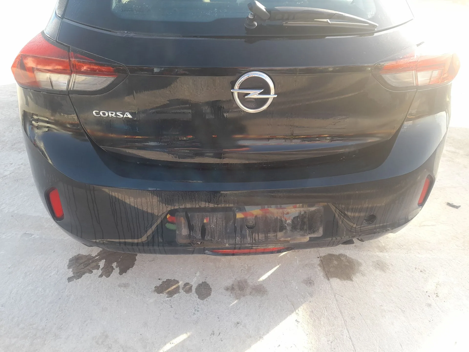 Paragolpes Trasero para Opel Corsa F (P2Jo)