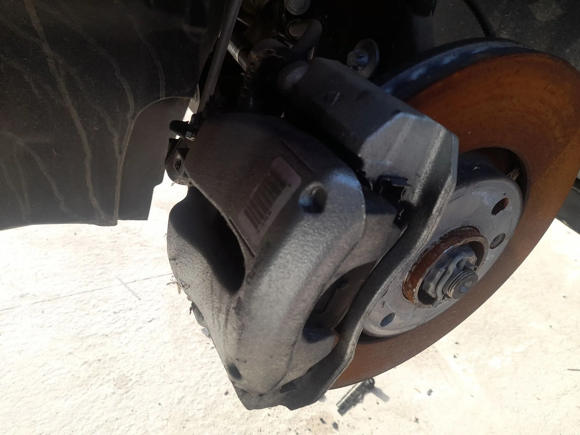 Pinza Freno Delantera Izquierda para Opel Corsa F (P2Jo)