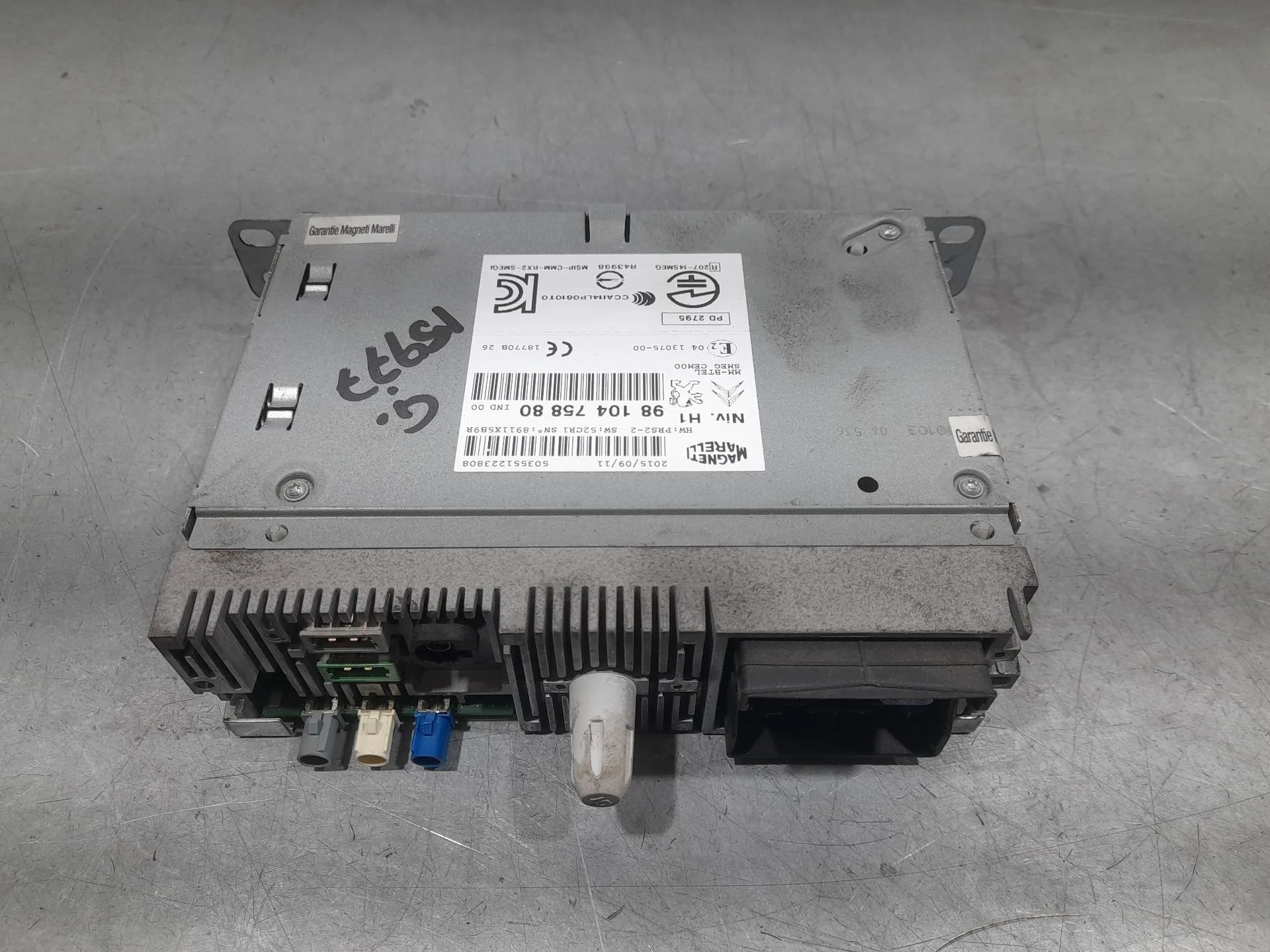 Sistema Audio / Radio para Peugeot 308 Sw