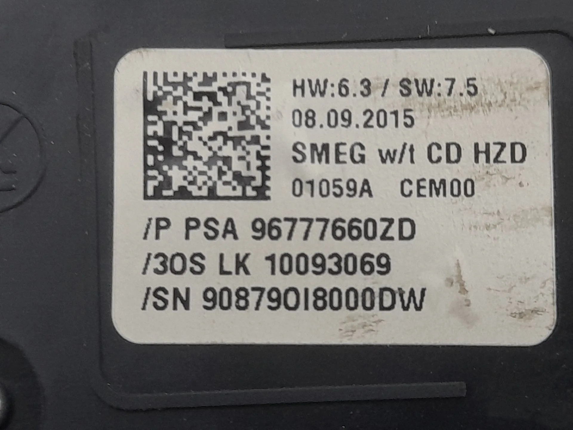Mando Multifuncion para Peugeot 308 Sw