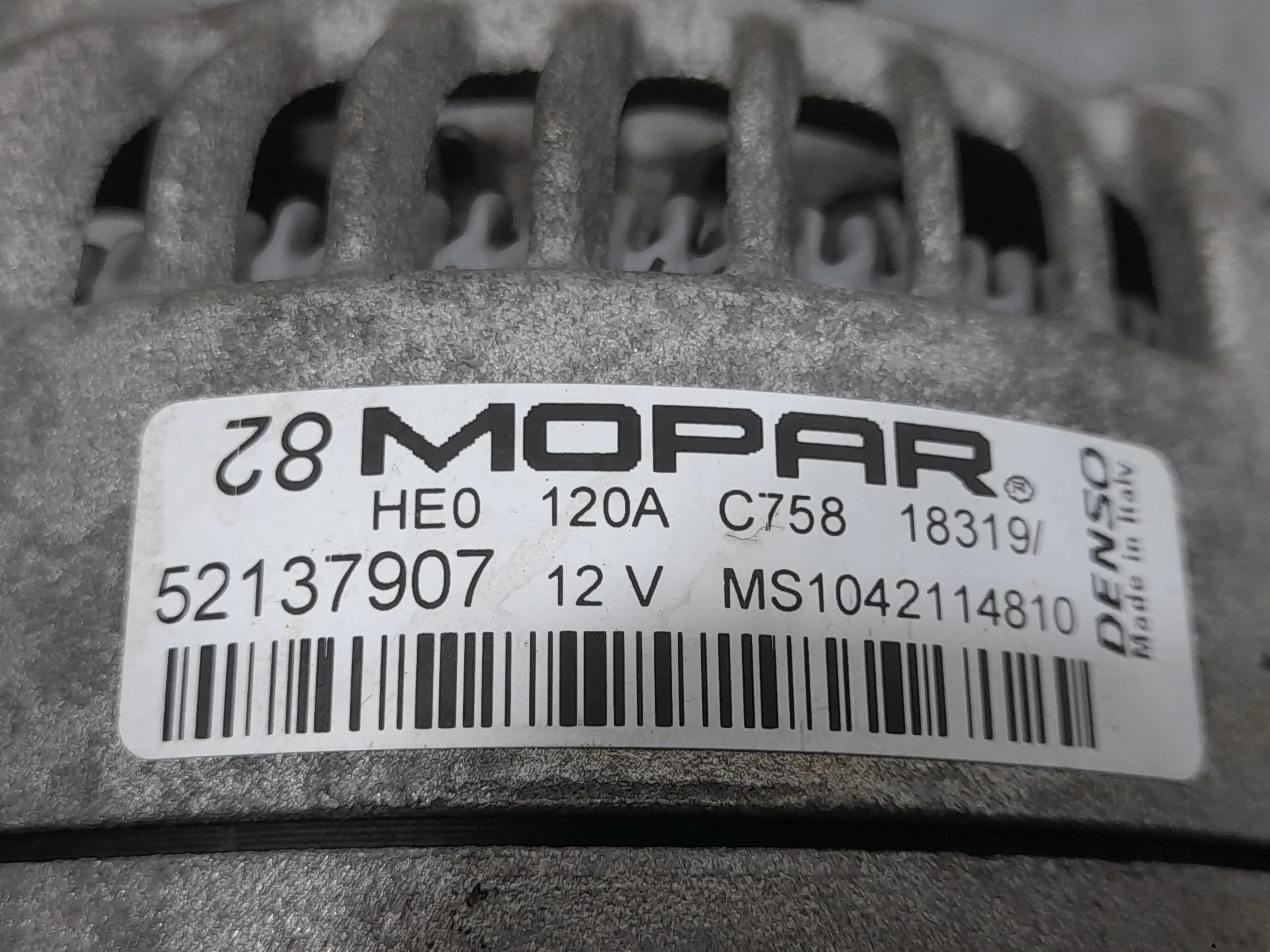 Alternador para Fiat 500 (312_)