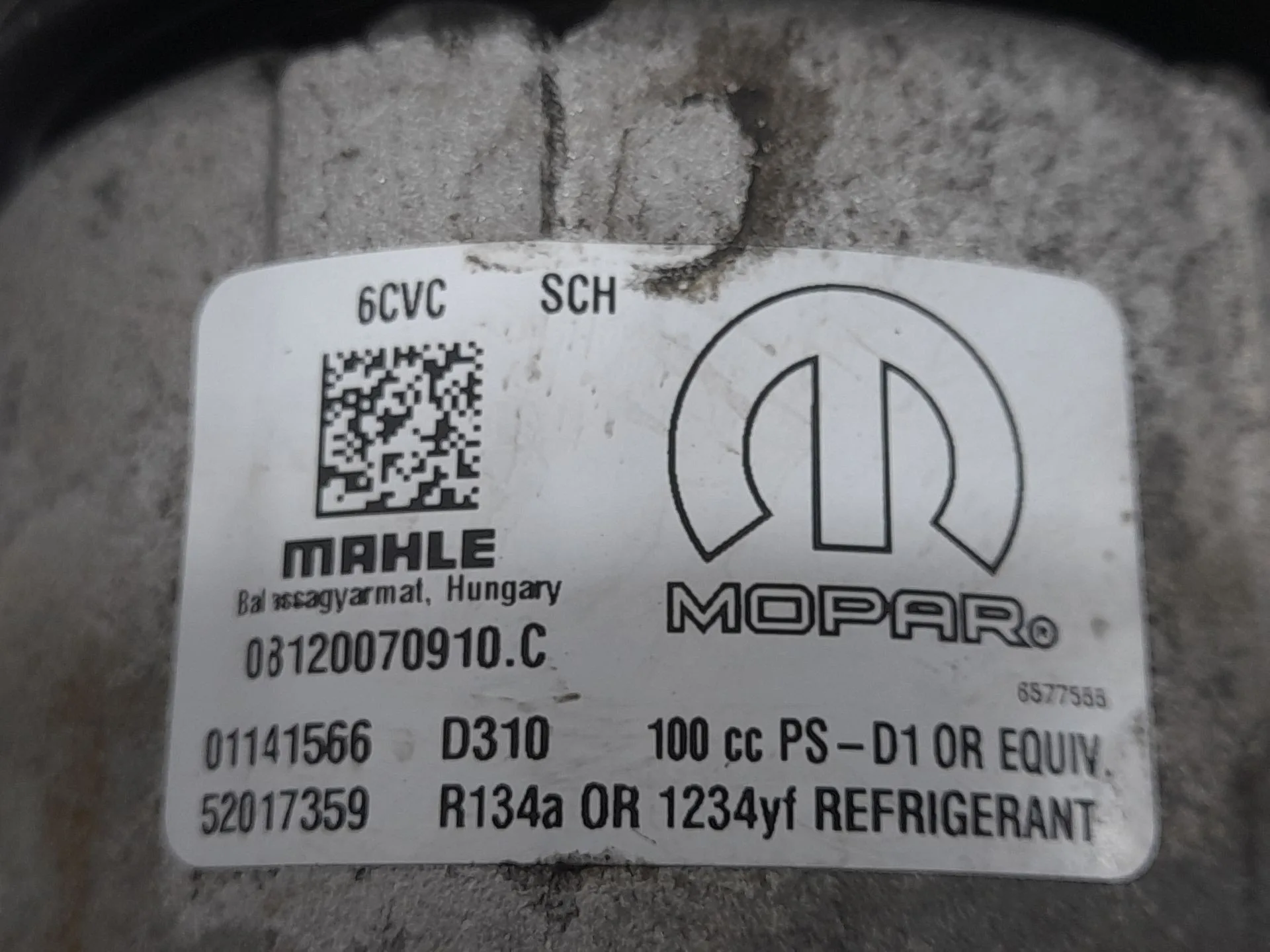 Compresor Aire Acondicionado para Fiat Tipo Hatchback (356_, 357_)