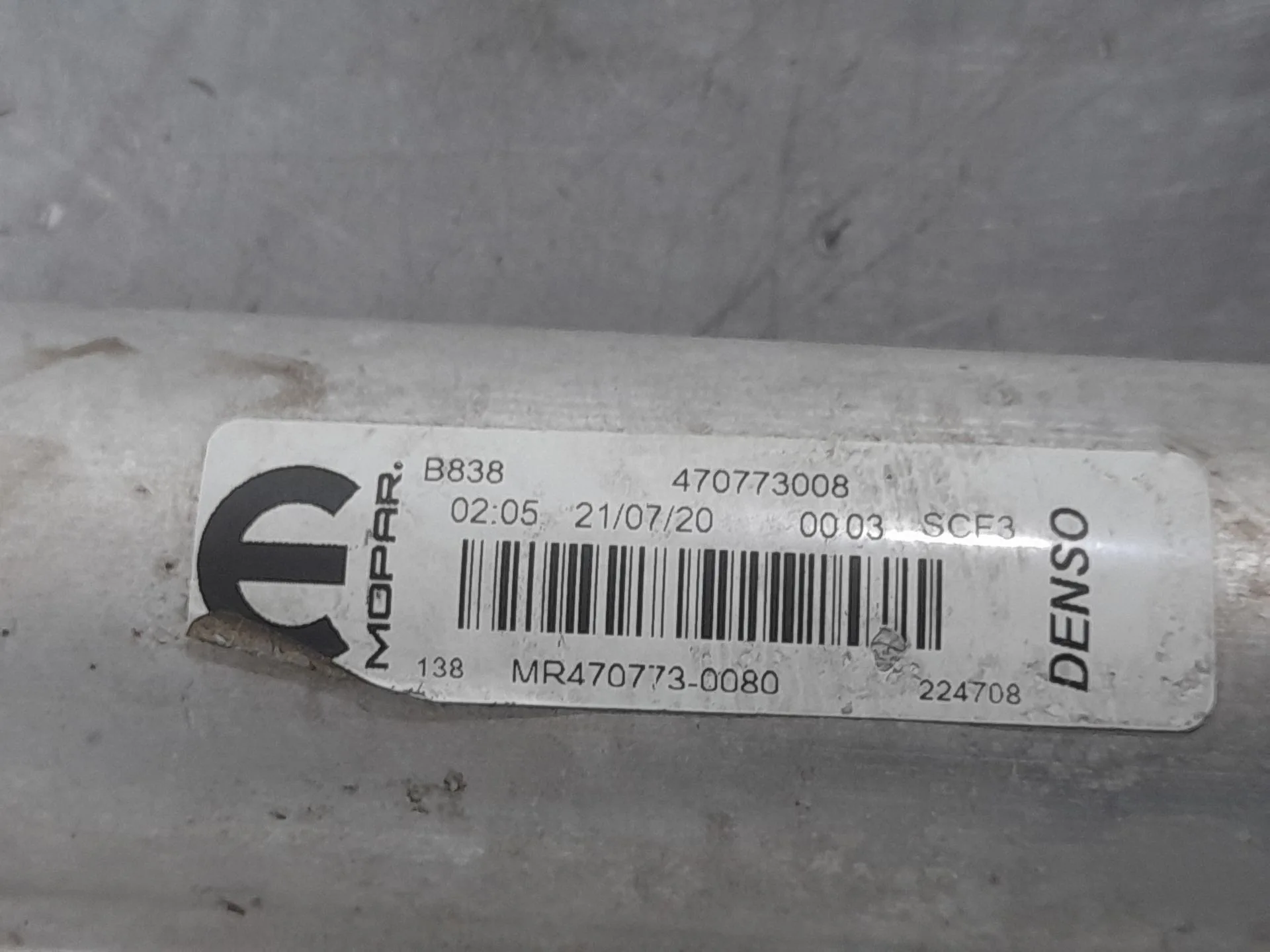 Condensador / Radiador Aire Acondicionado para Fiat Tipo Hatchback (356_, 357_)