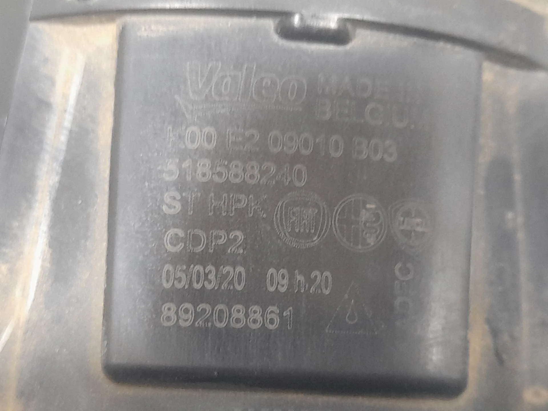 Faro Antiniebla Derecho para Fiat Tipo Hatchback (356_, 357_)