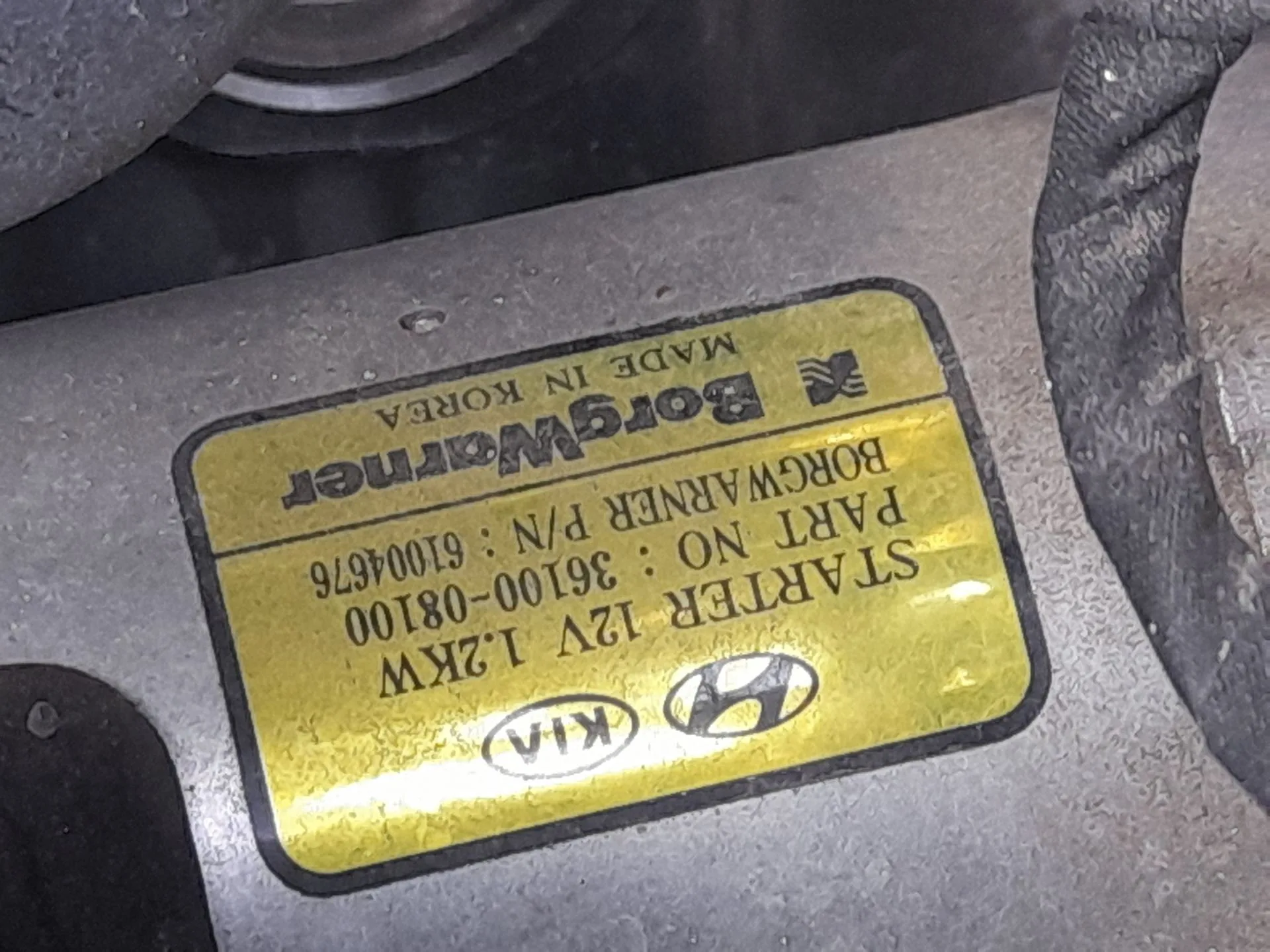 Motor Arranque para Hyundai I20 Iii (Bc3, Bi3)