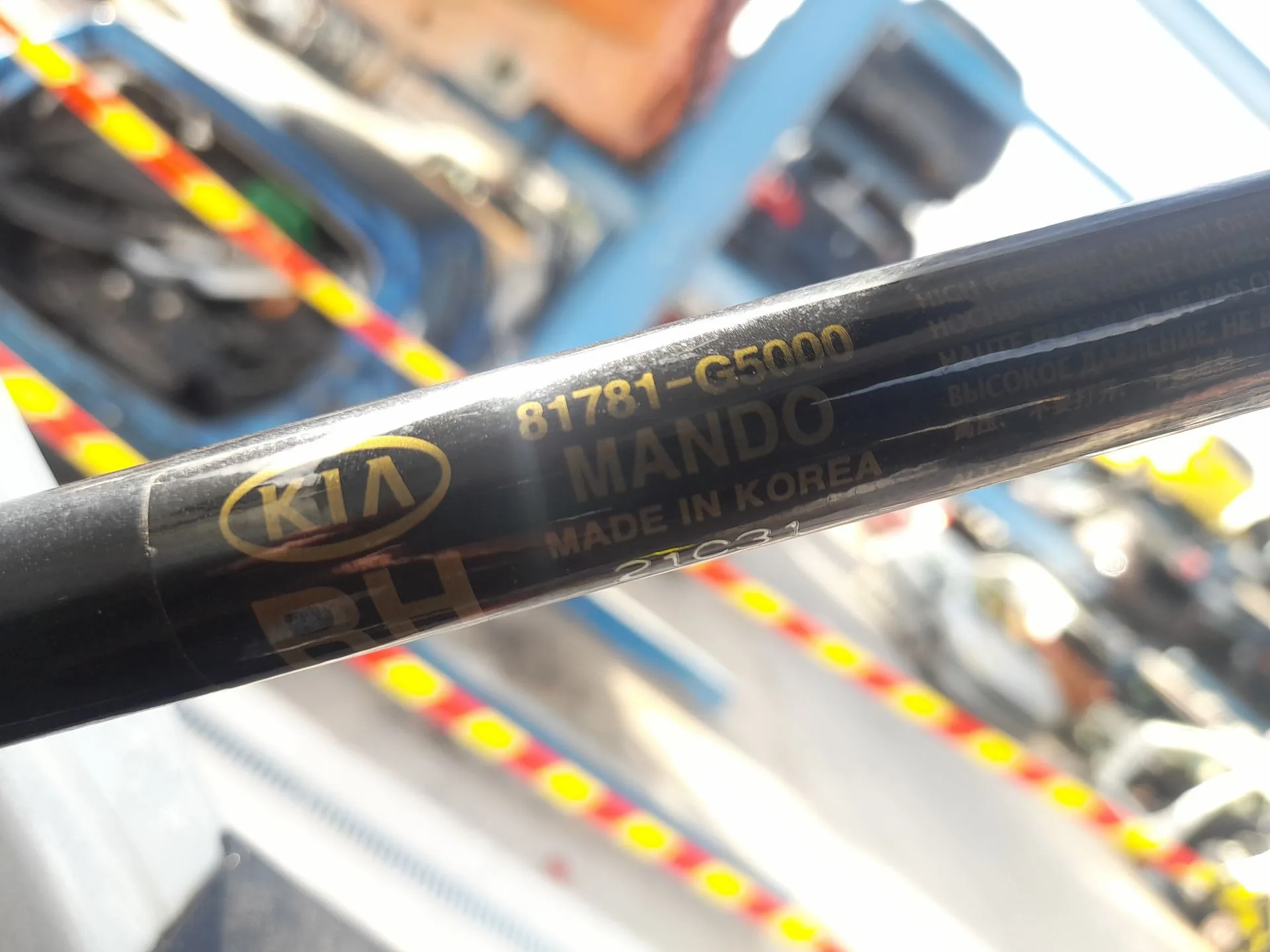 Amortiguadores Maletero / Porton para Kia Niro (De)