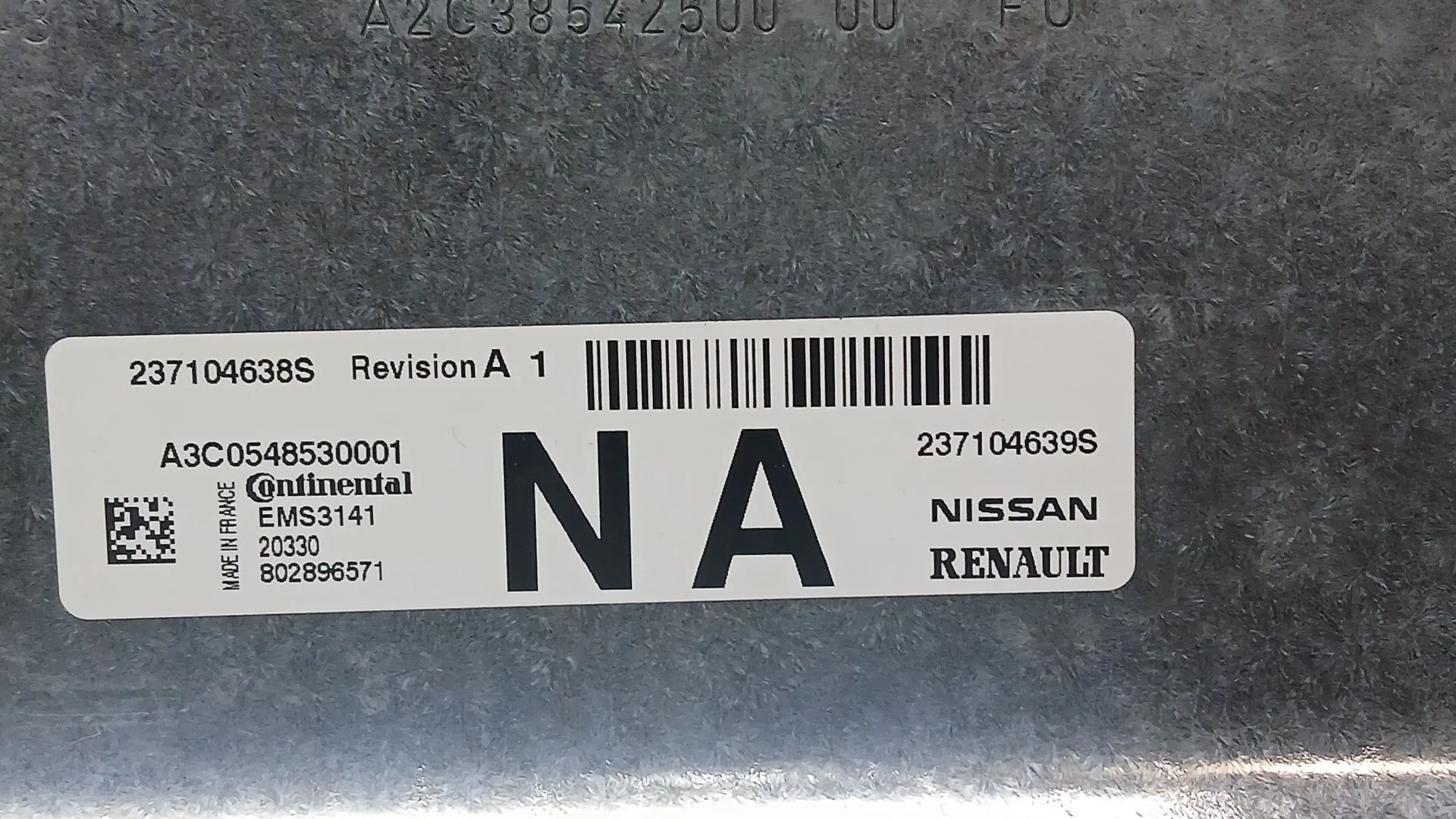 Centralita Motor Uce para Dacia Sandero Iii