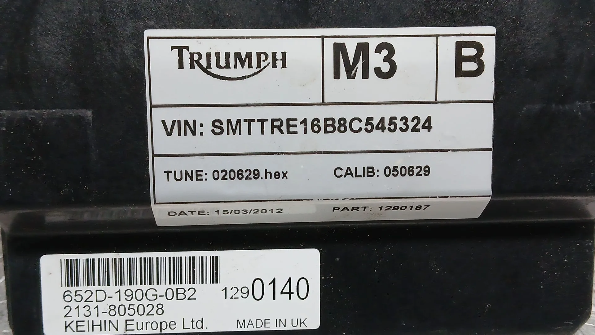 Modulo Electronico para Triumph Tiger