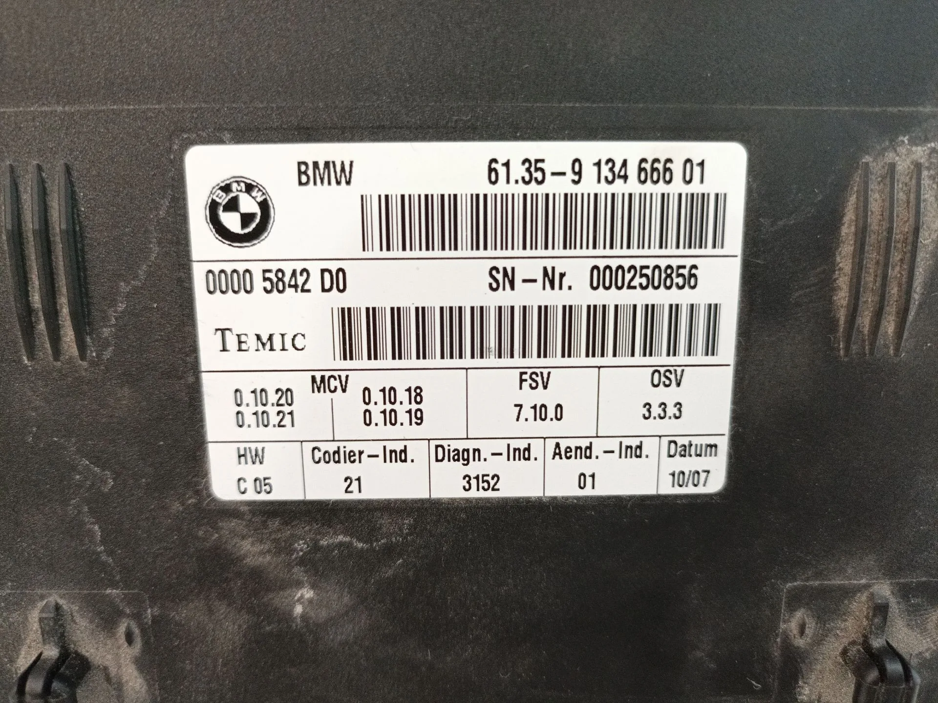 Modulo Electronico para Bmw X5 (E70)