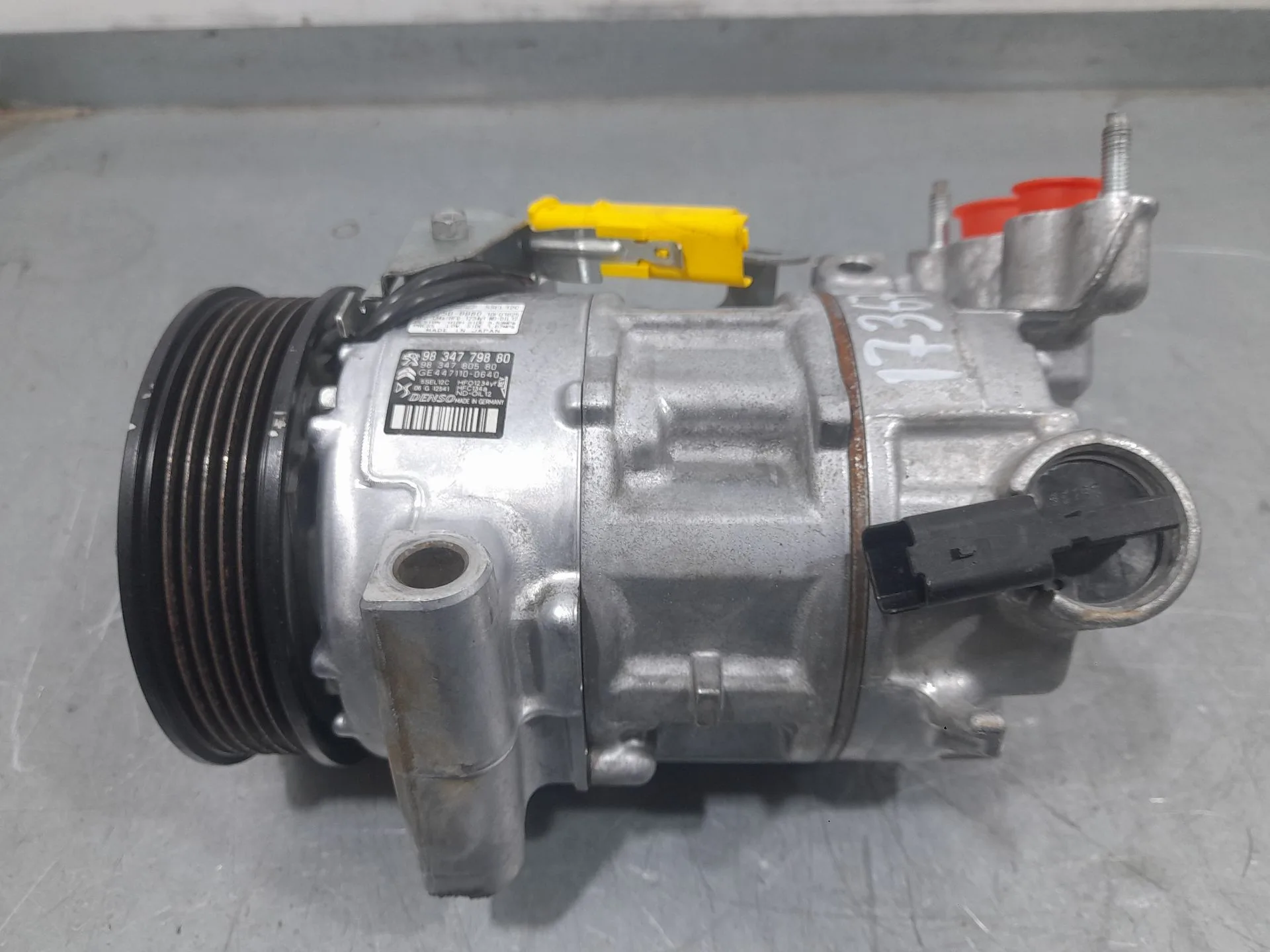 Compresor Aire Acondicionado para Opel Crossland X / Crossland (P17, P2Qo)