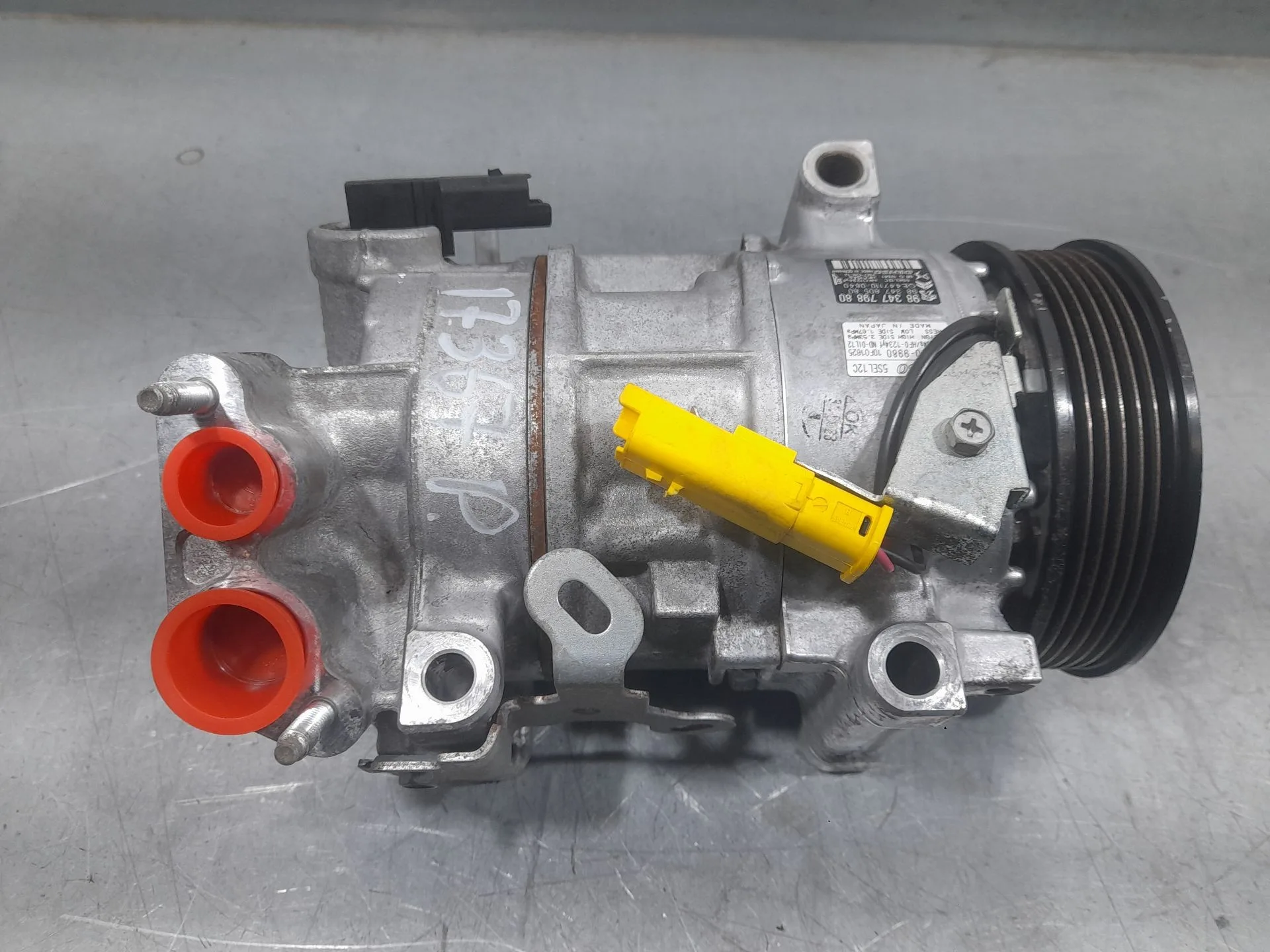 Compresor Aire Acondicionado para Opel Crossland X / Crossland (P17, P2Qo)