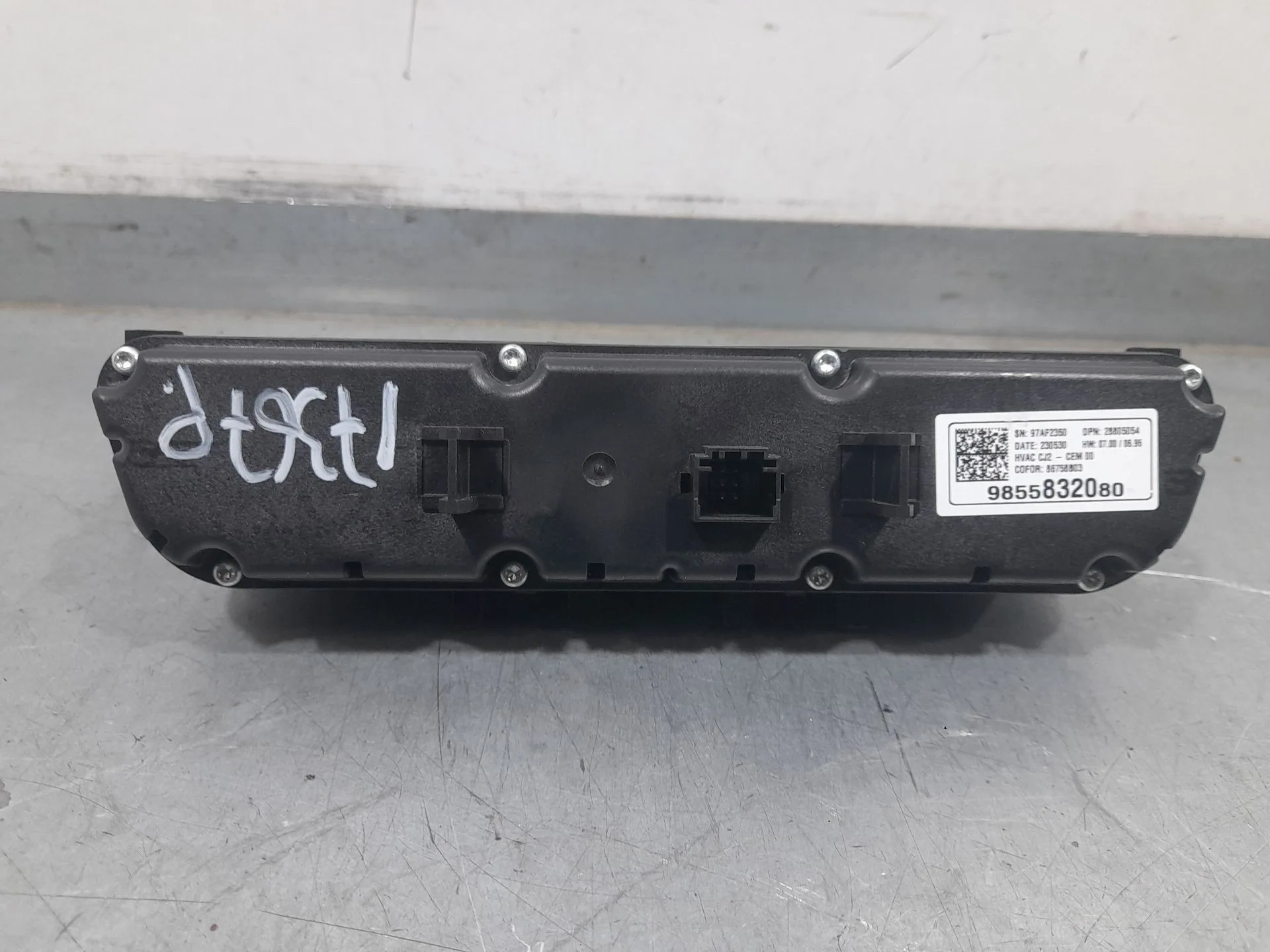 Mando Climatizador para Opel Crossland X / Crossland (P17, P2Qo)