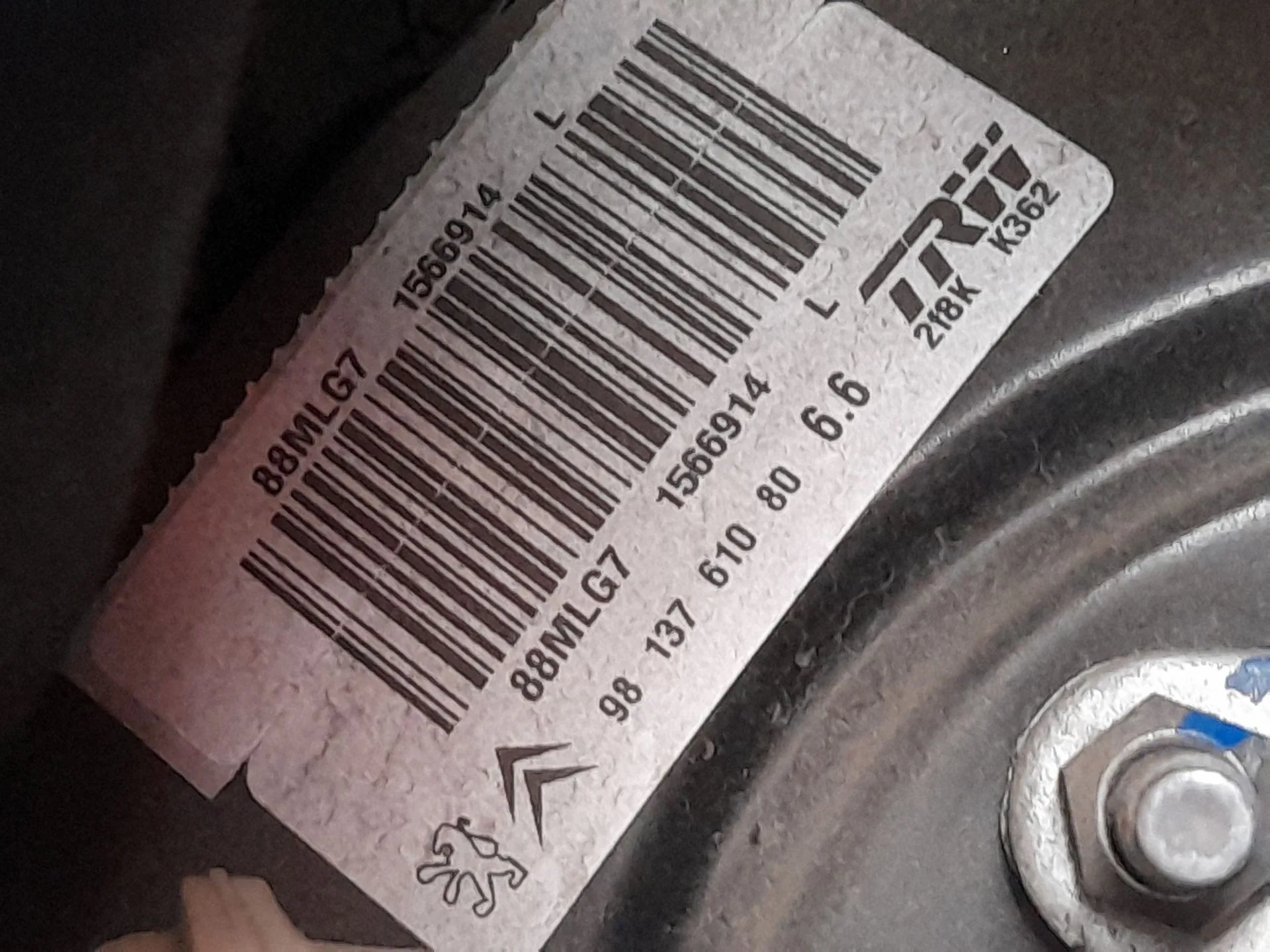 Servofreno para Opel Crossland X / Crossland (P17, P2Qo)