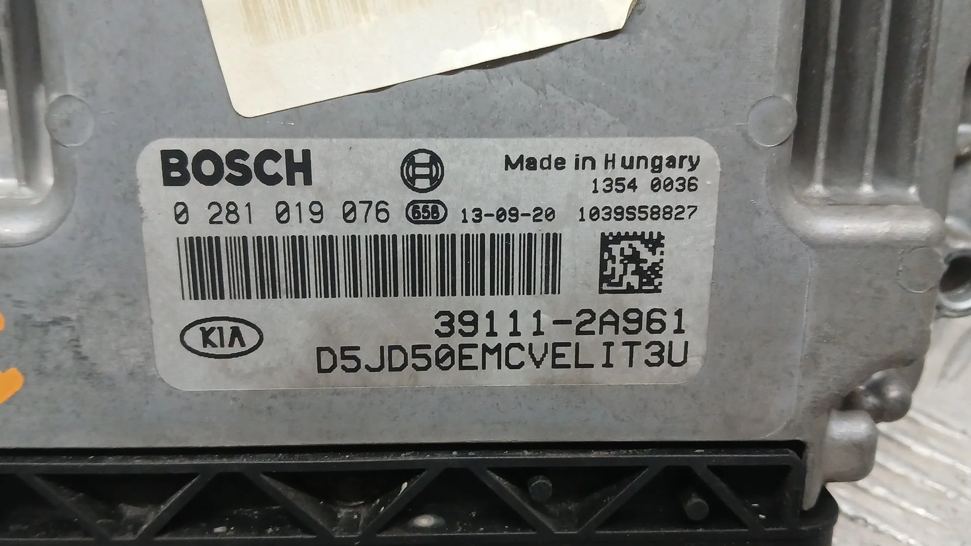 Centralita Motor Uce para Kia Cee'd (Jd)