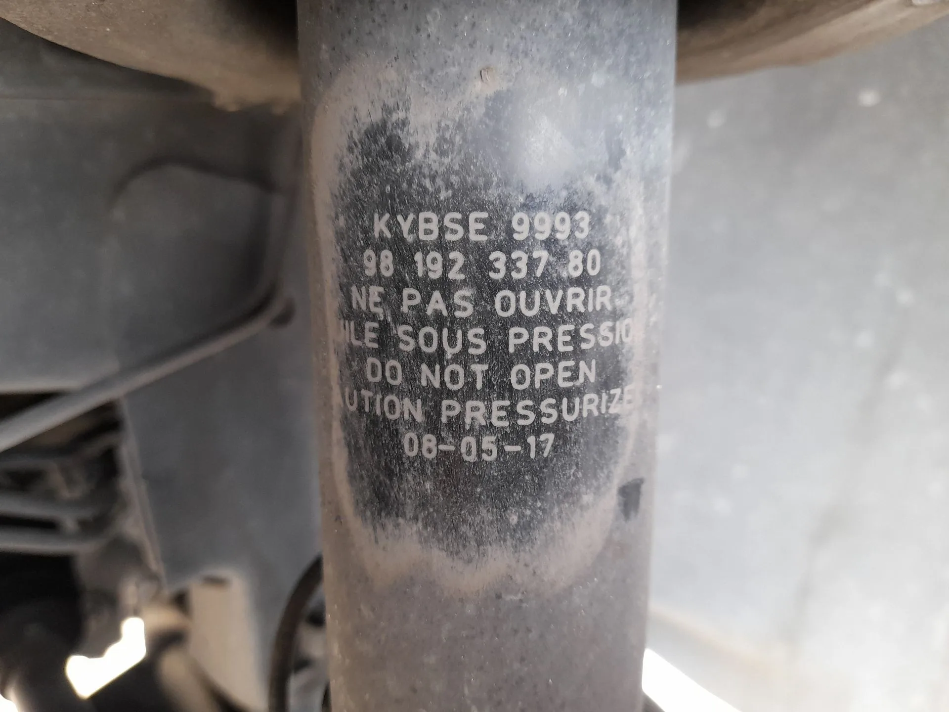 Amortiguador Delantero Izquierdo para Citroën C-Elysee (Dd_)