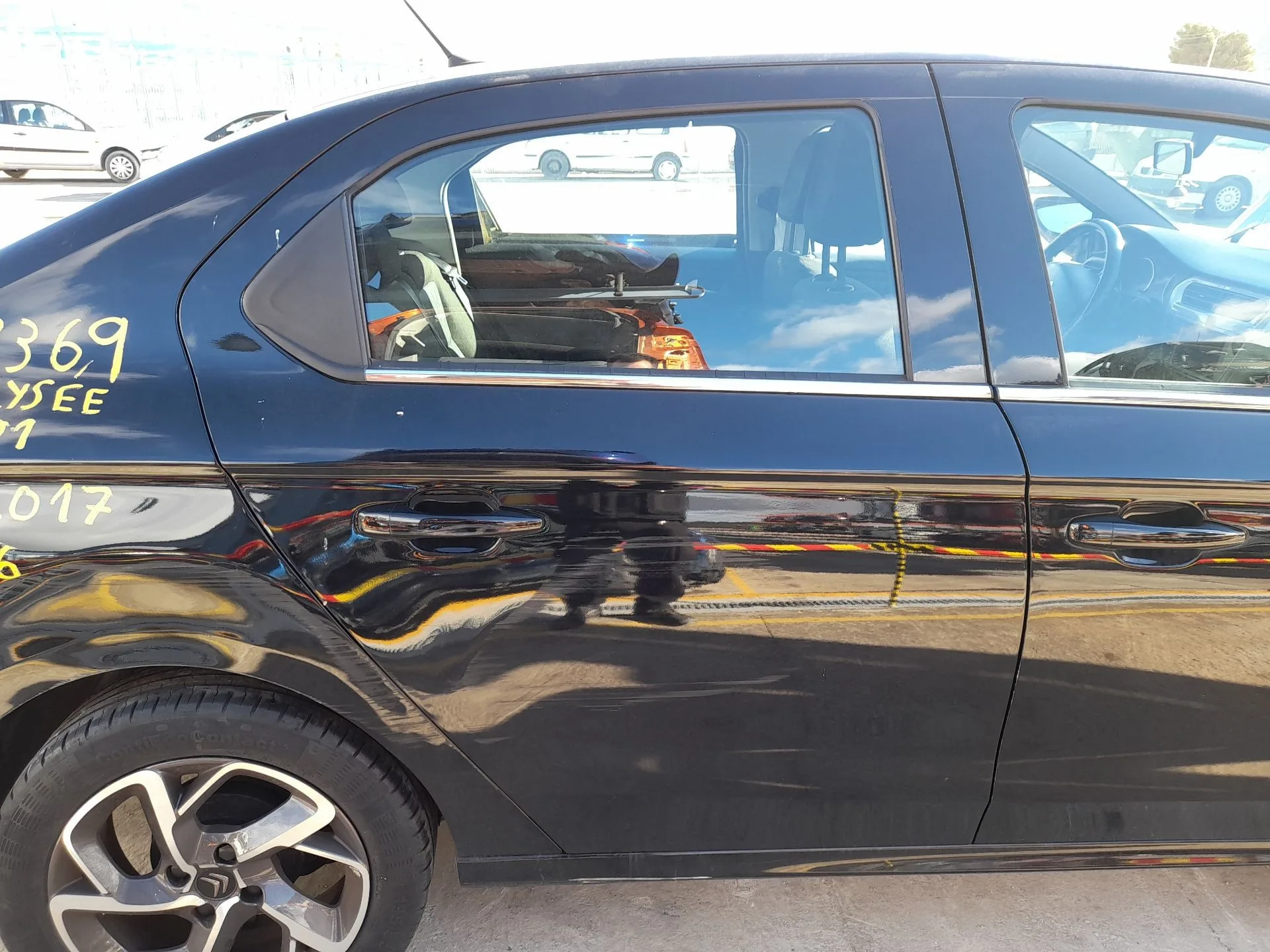 Puerta Trasera Derecha para Citroën C-Elysee (Dd_)