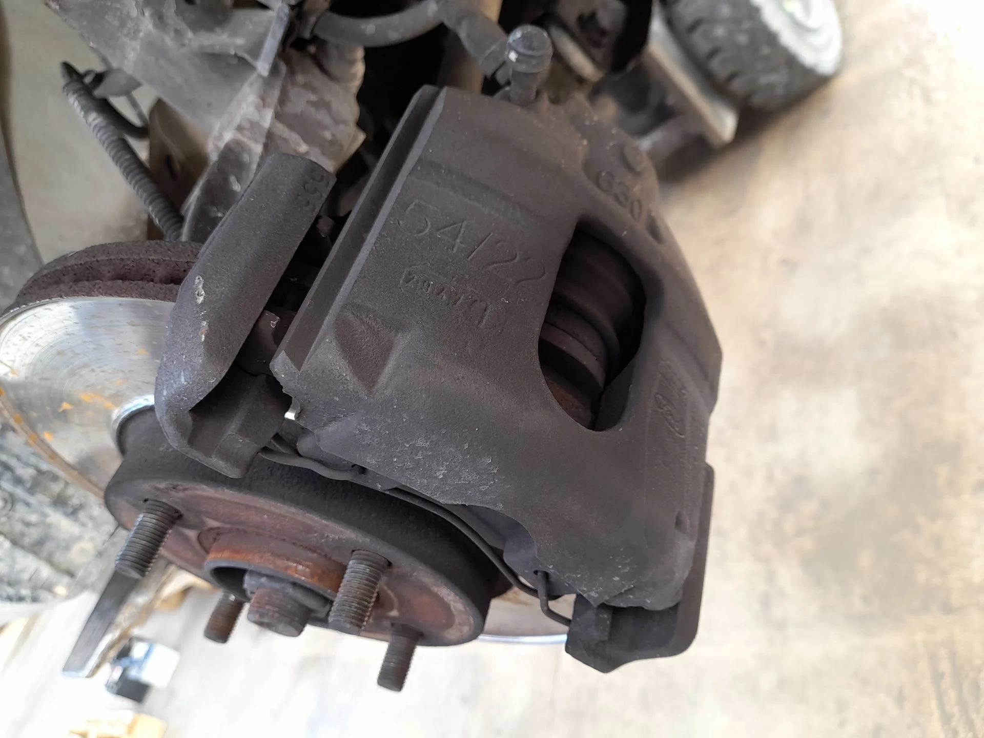 Pinza Freno Delantera Derecha para Ford Fiesta V (Jh_, Jd_)
