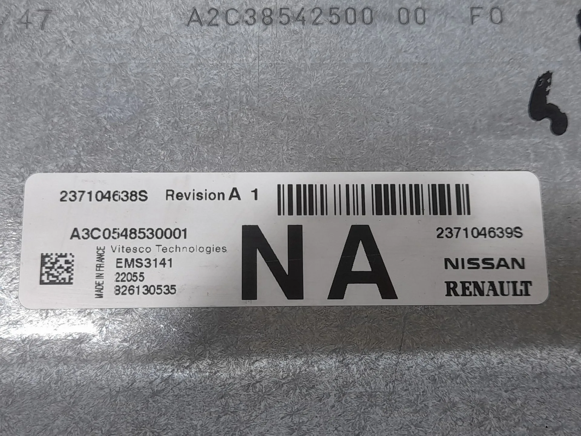 Centralita Motor Uce para Dacia Sandero