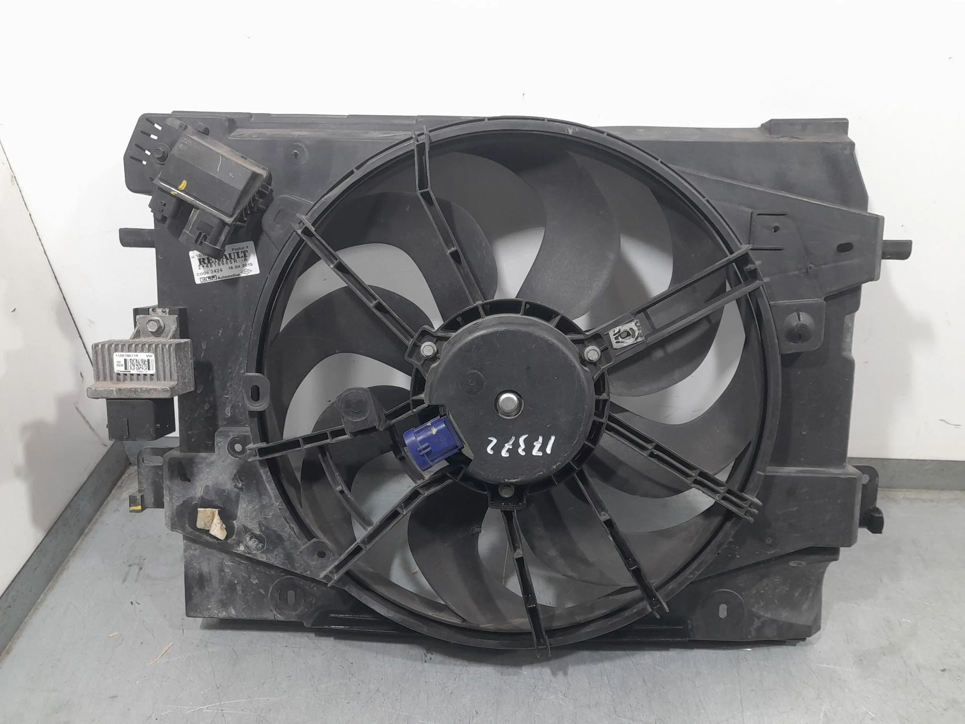 Electroventilador para Dacia Dokker Furgoneta/Monovolumen