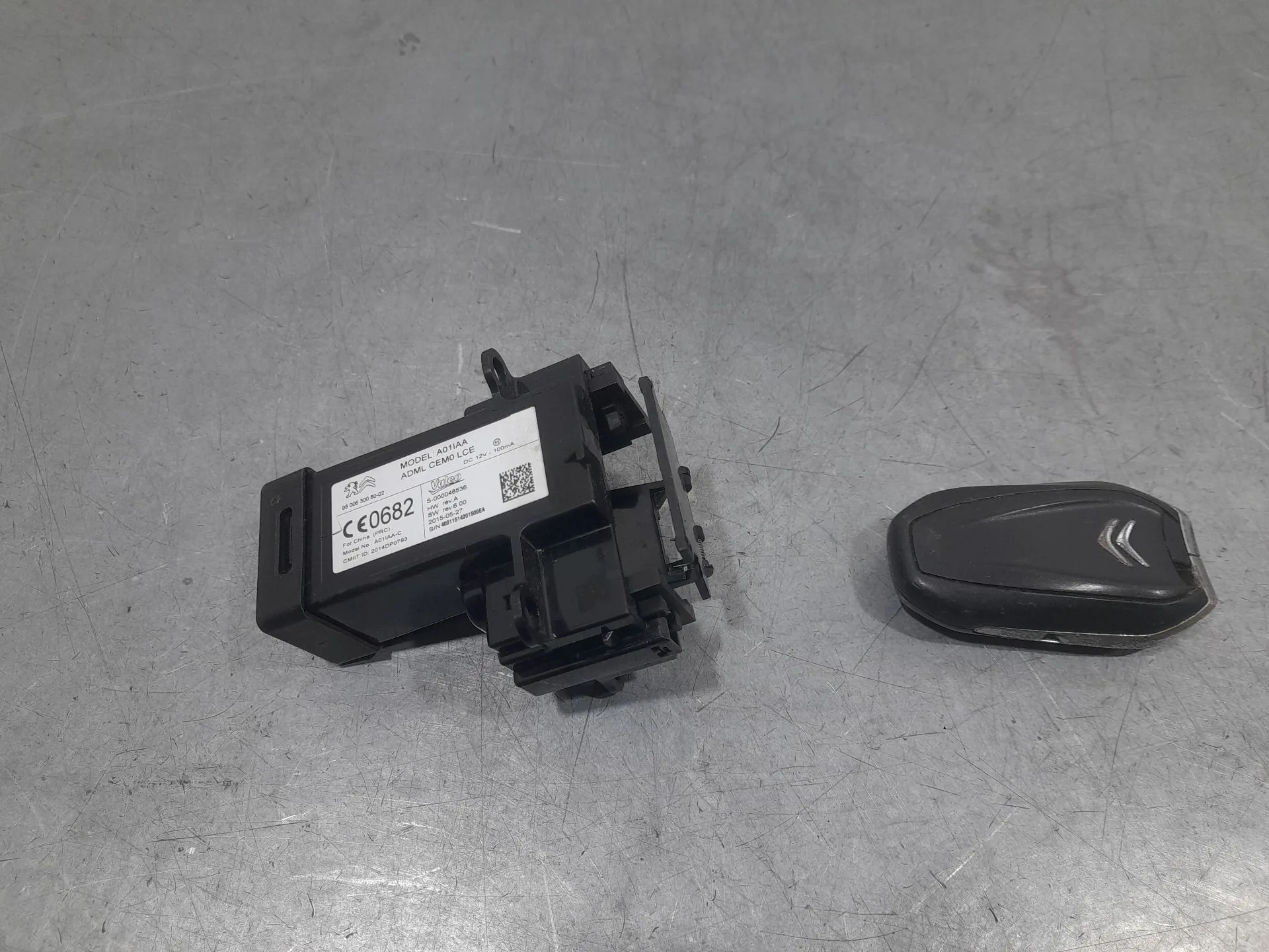 Conmutador De Arranque para Citroën C4 Picasso Ii