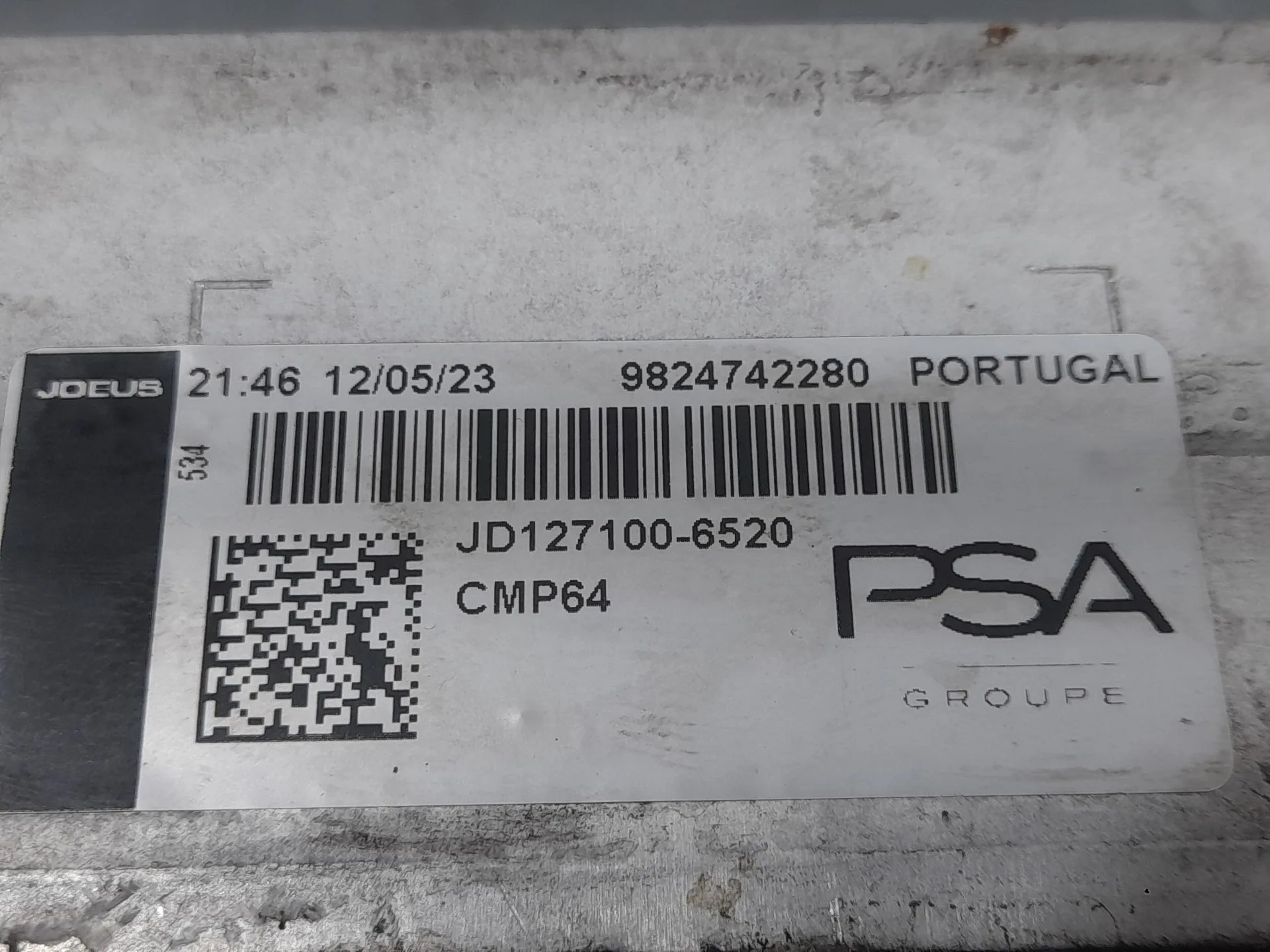 Intercooler para Citroën C4 Iii (Ba_, Bb_, Bc_)