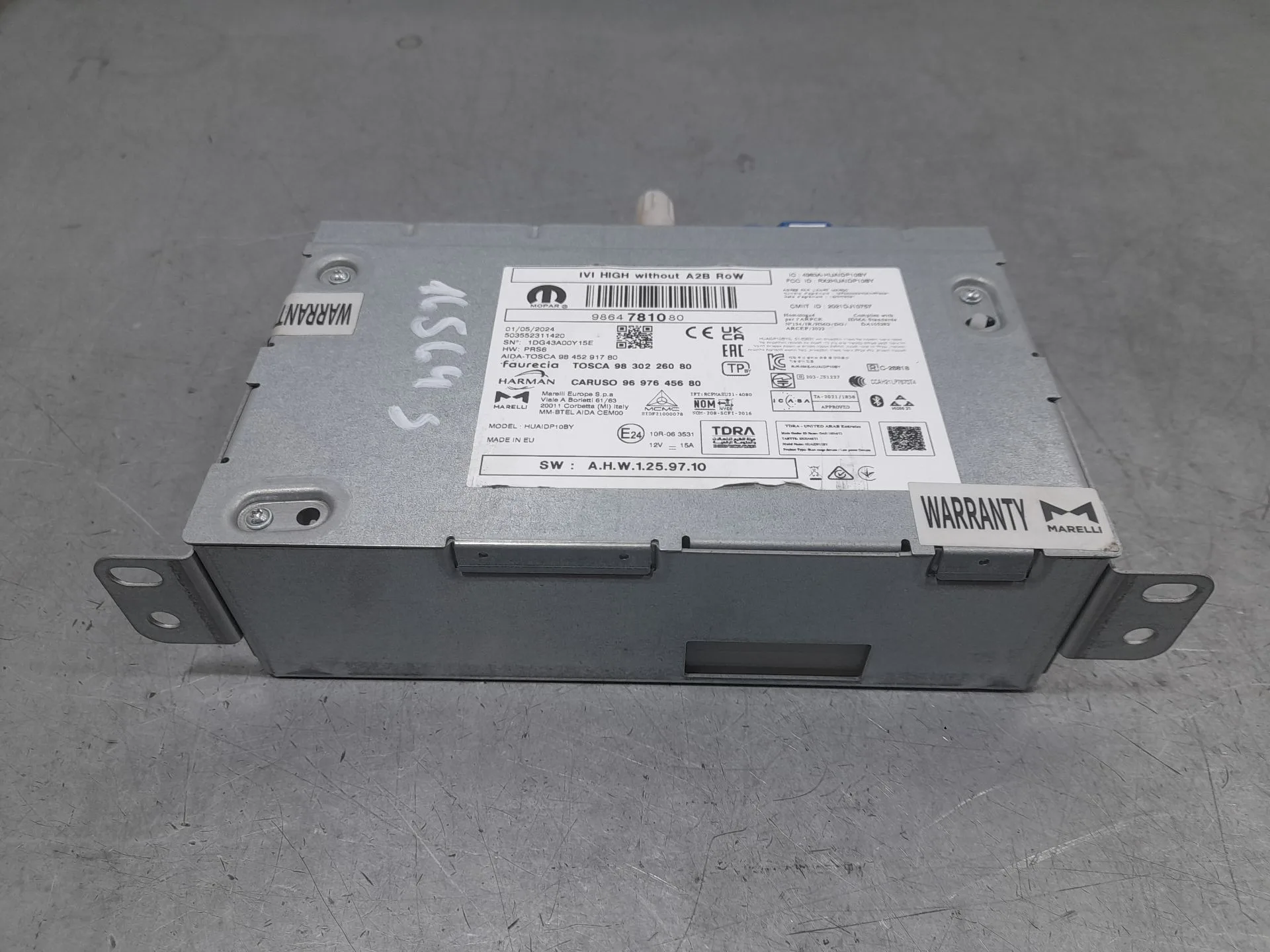 Sistema Audio / Radio para Opel Corsa F (P2Jo)