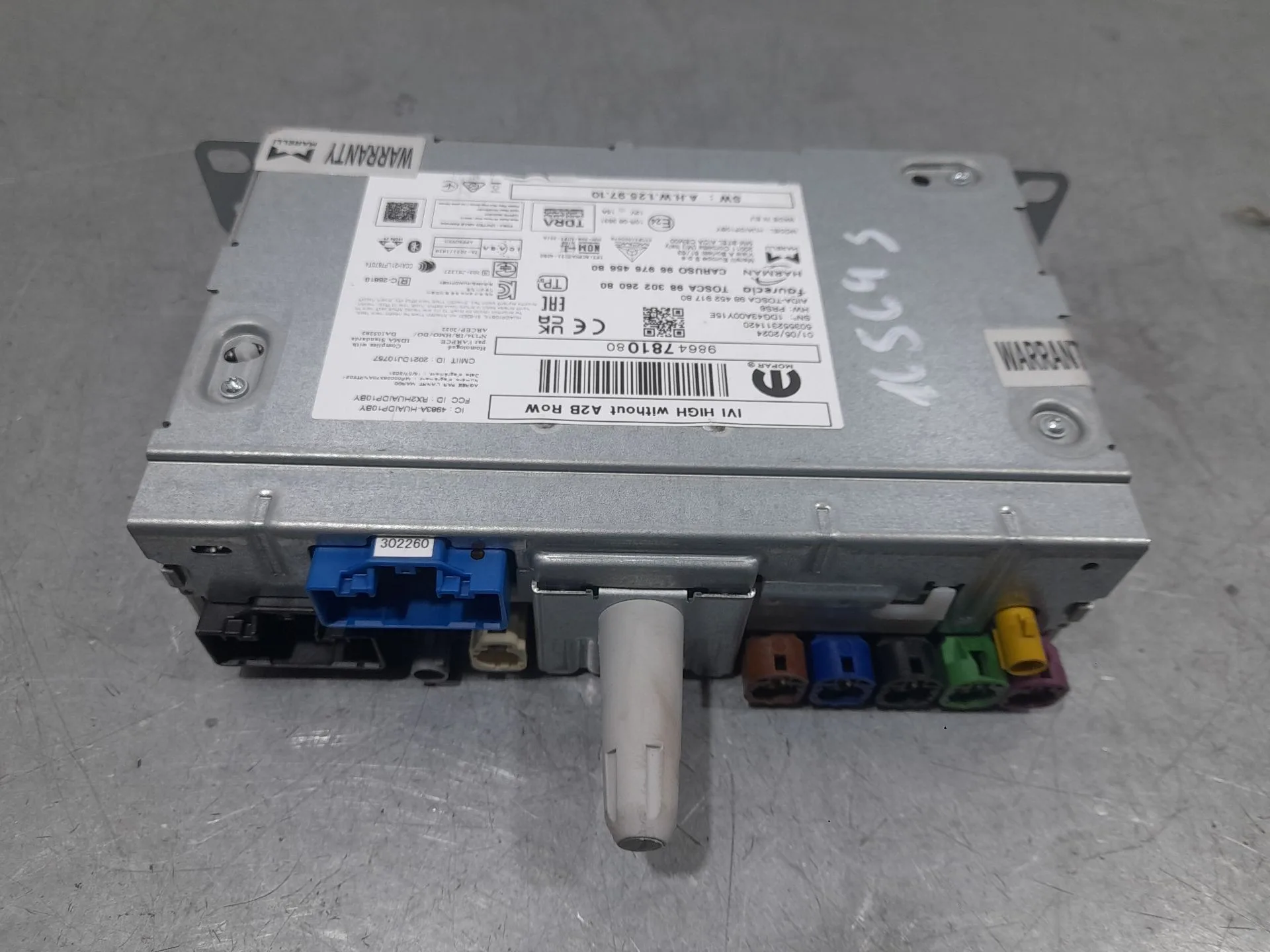 Sistema Audio / Radio para Opel Corsa F (P2Jo)