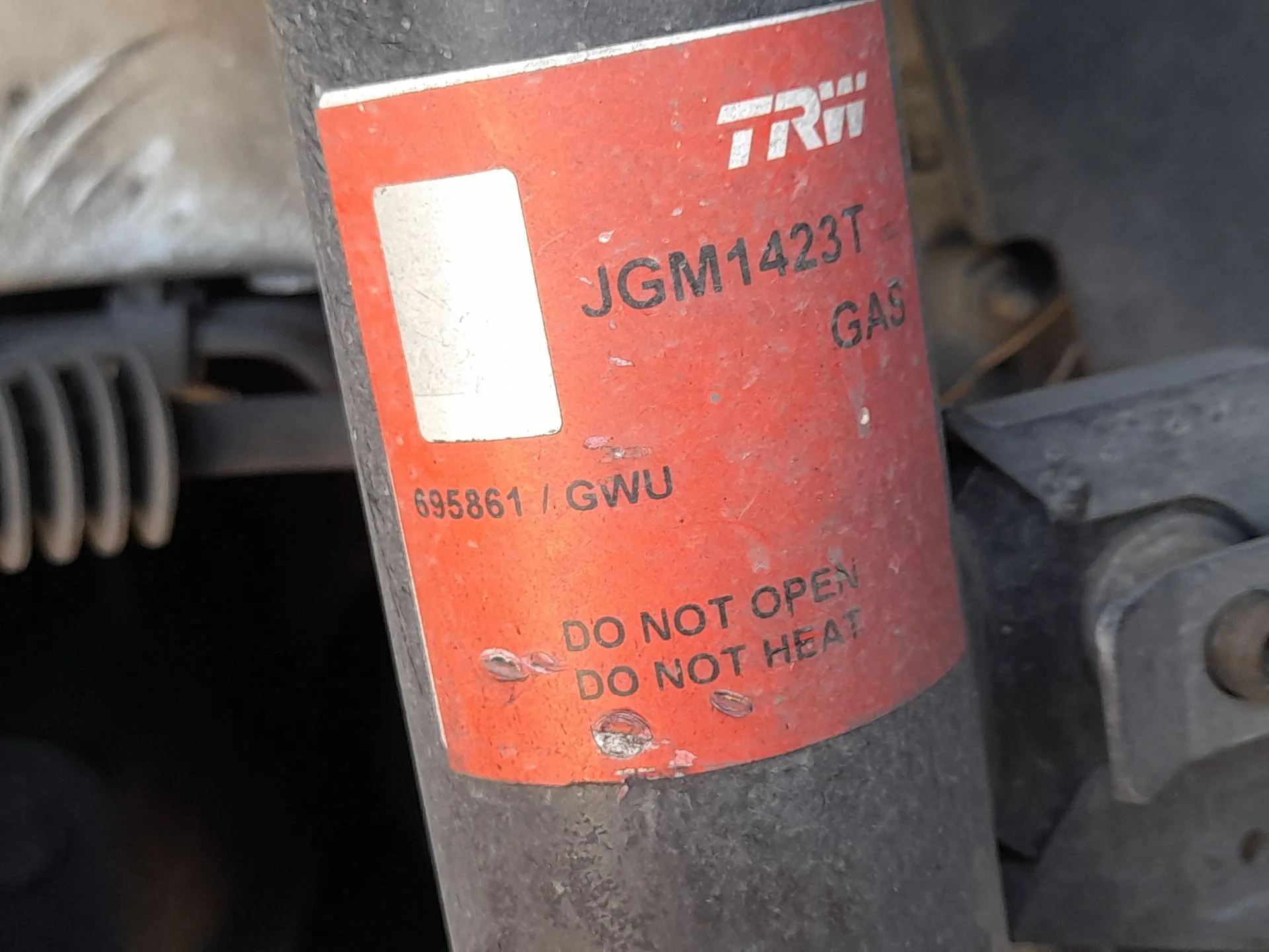 Amortiguador Delantero Izquierdo para Peugeot 5008 (0U_, 0E_)
