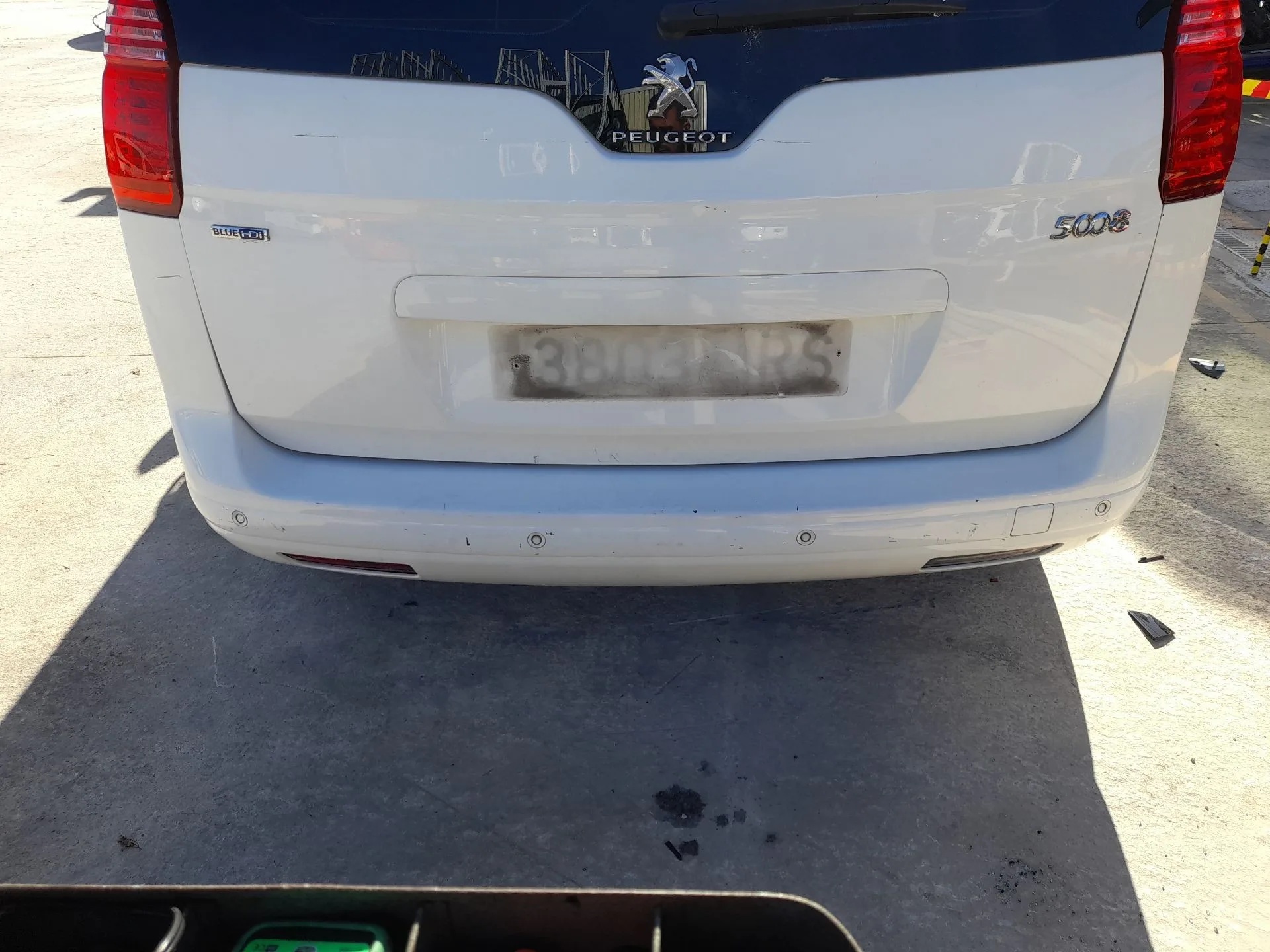 Paragolpes Trasero para Peugeot 5008 (0U_, 0E_)