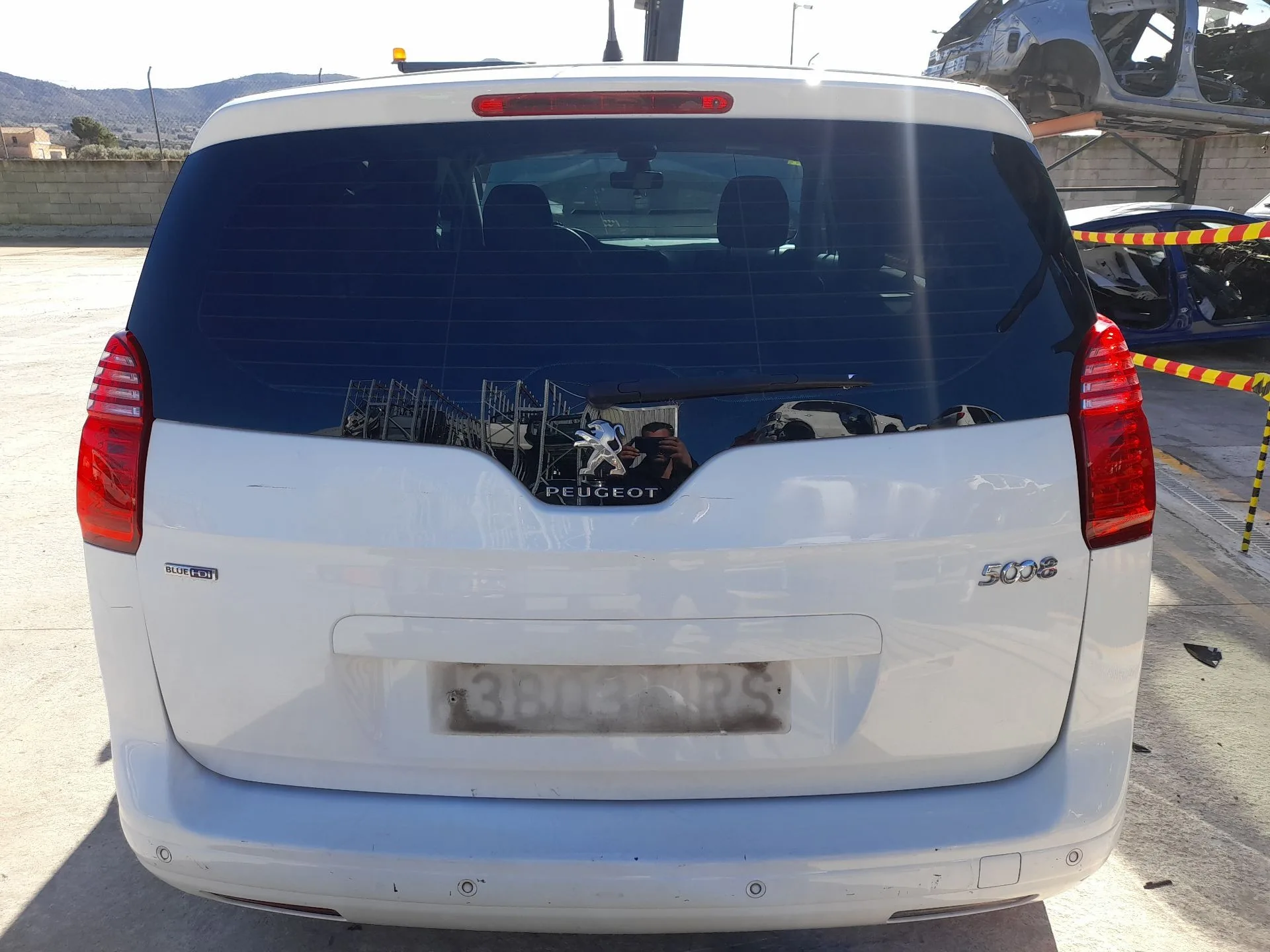 Porton Trasero para Peugeot 5008 (0U_, 0E_)
