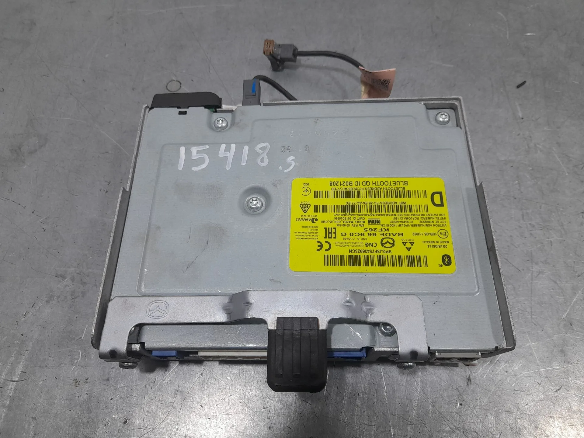 Modulo Bluetooth para Mazda 2 Lim. ()