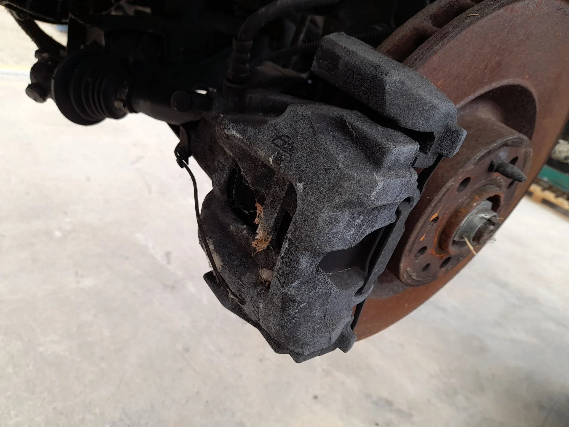 Pinza Freno Delantera Izquierda para Fiat Doblo Cargo (263_)