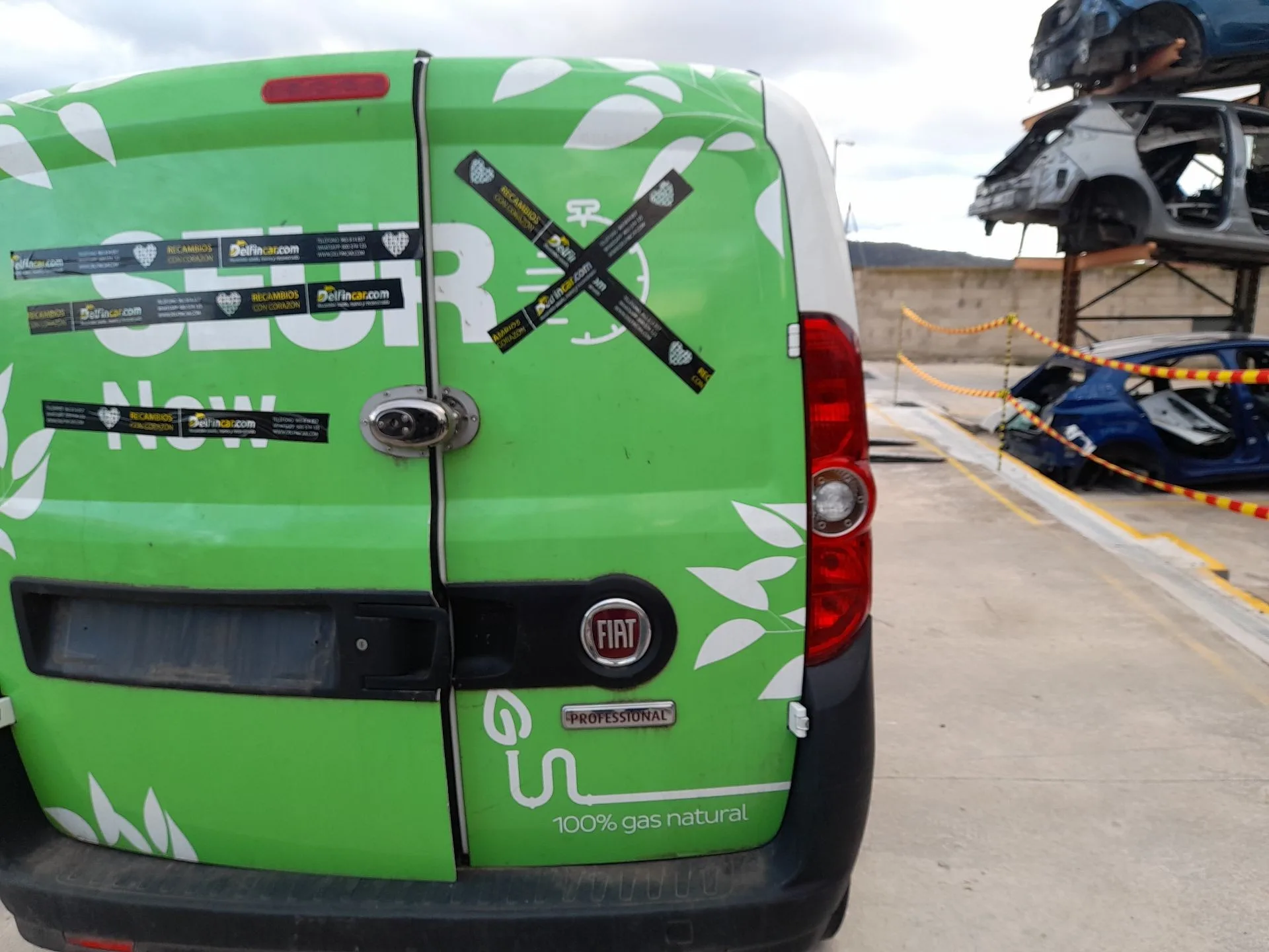 Puerta Trasera Derecha Carga para Fiat Doblo Cargo (263_)