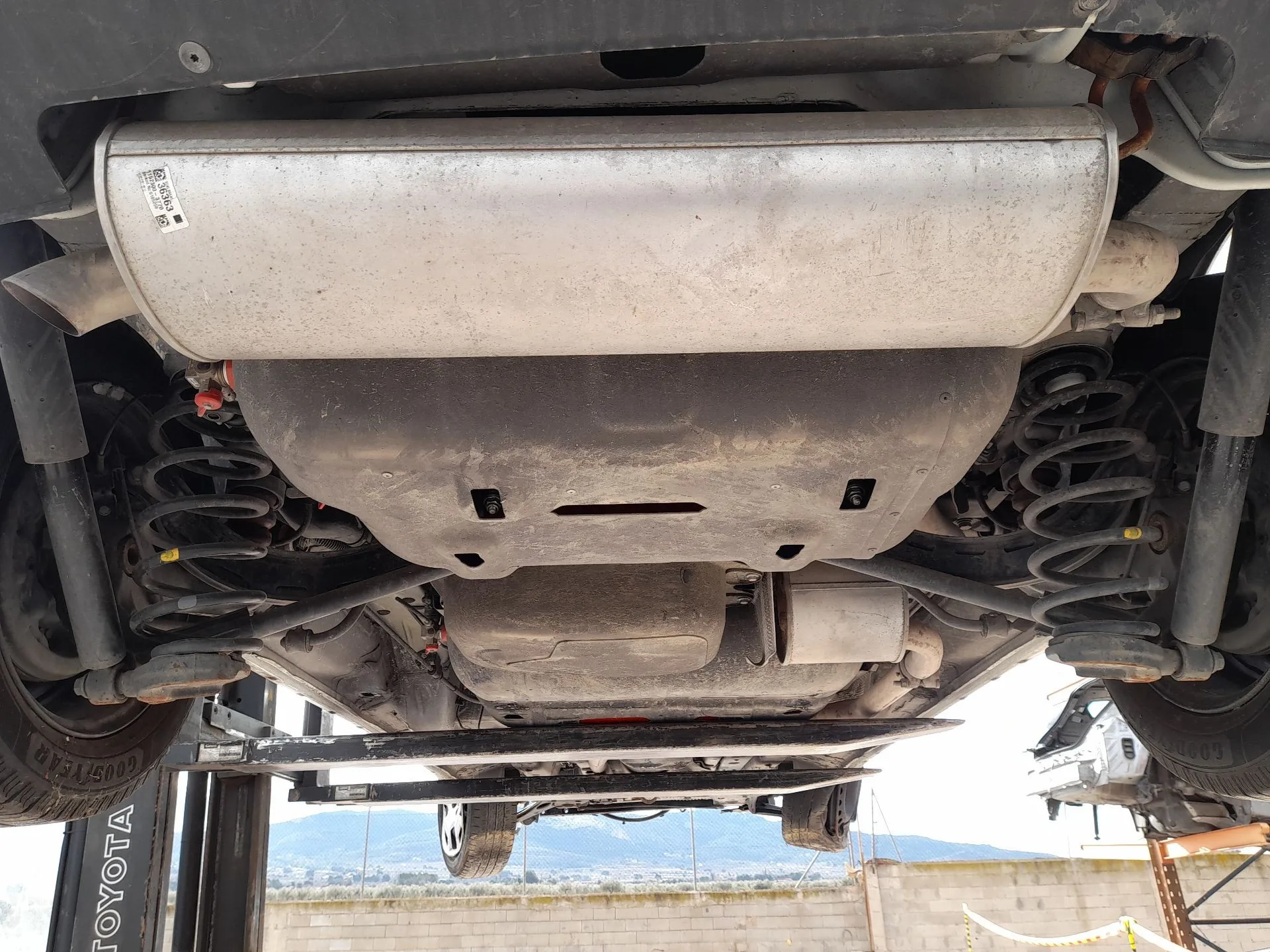 Puente Trasero para Fiat Doblo Cargo (263_)