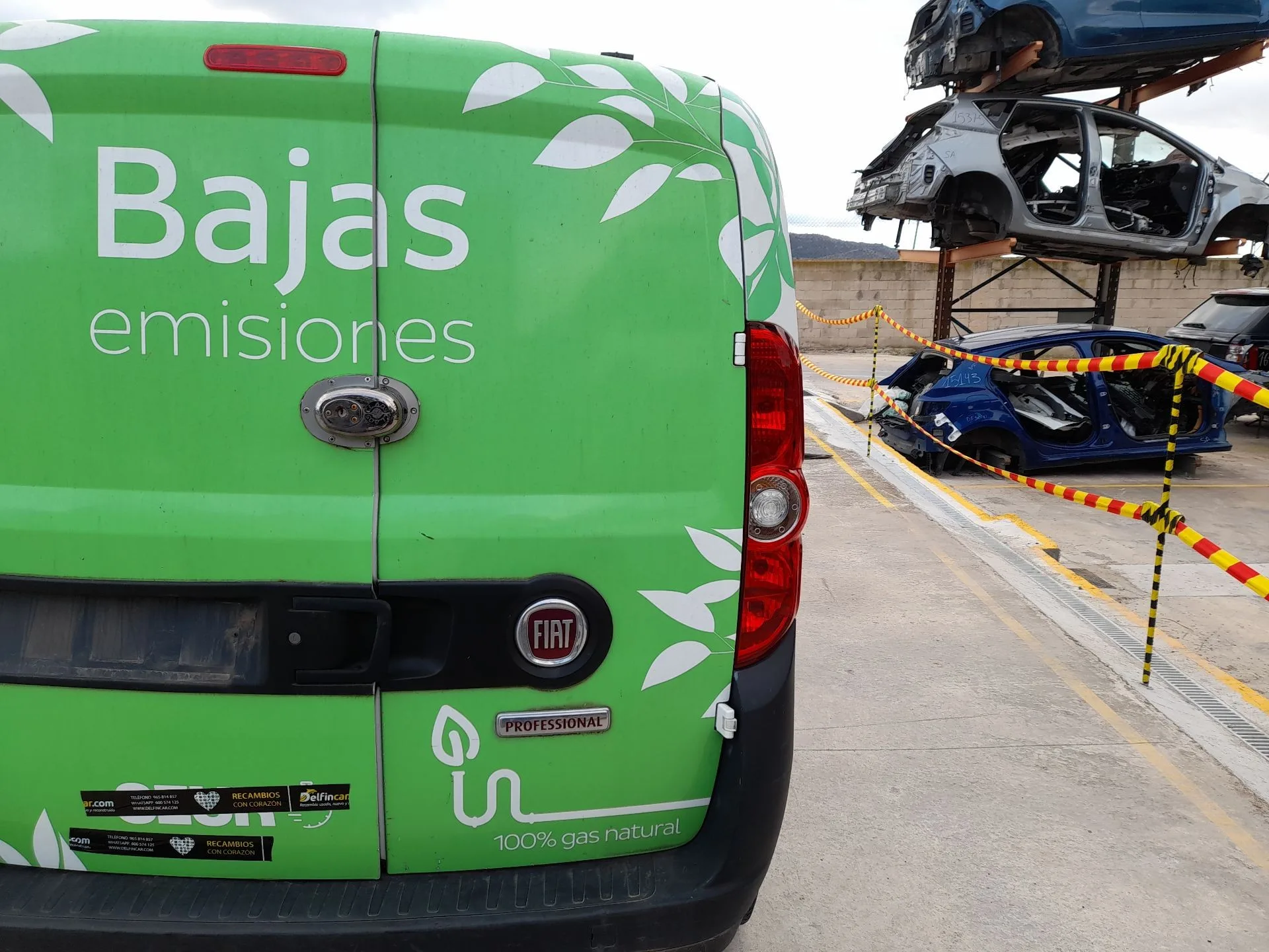 Puerta Trasera Derecha Carga para Fiat Doblo Cargo (263_)