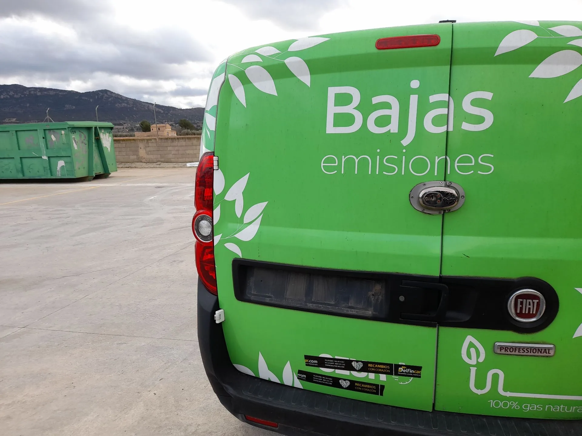 Puerta Trasera Izquierda Carga para Fiat Doblo Cargo (263_)