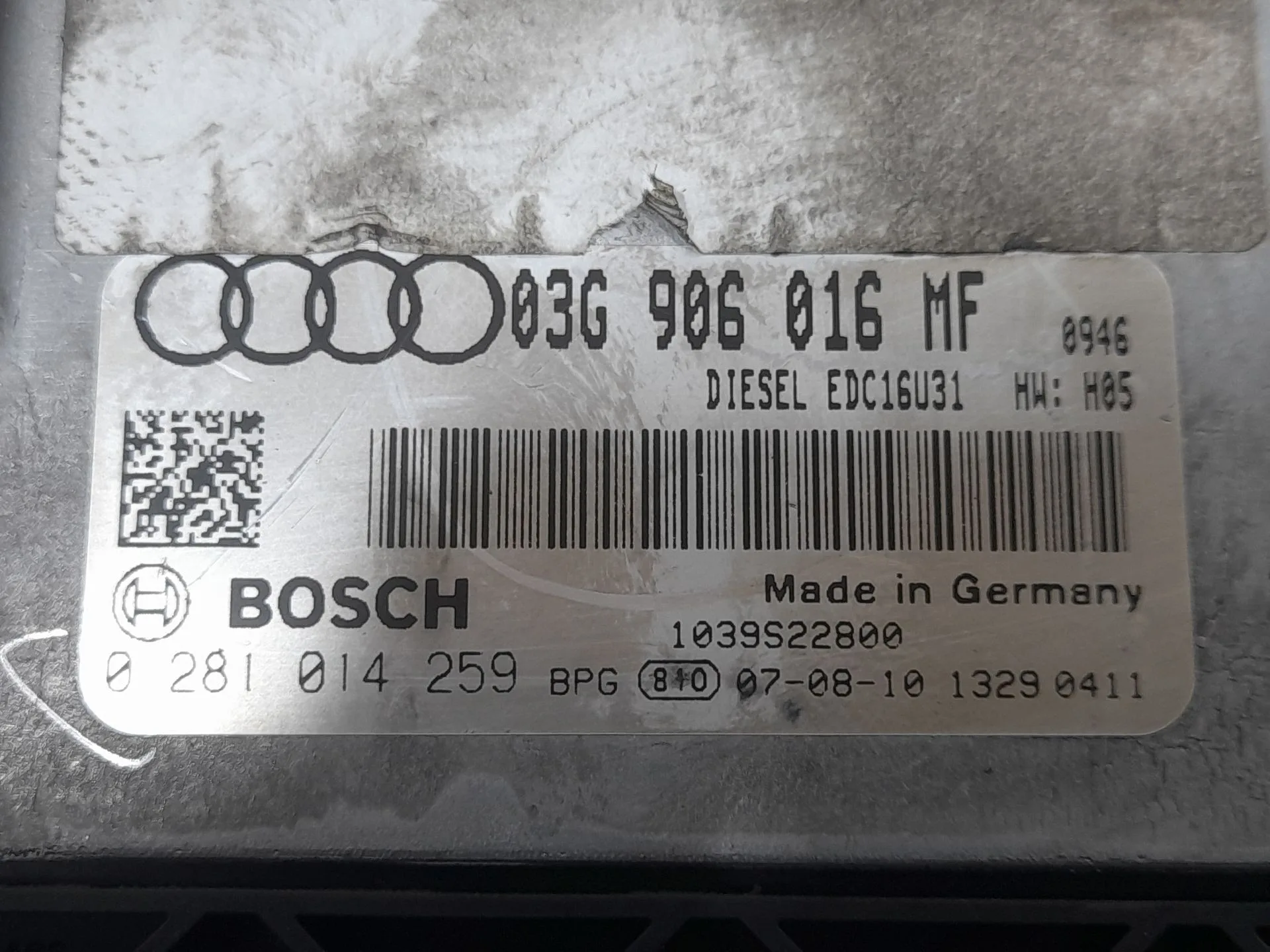 Centralita Motor Uce para Audi A6 C6 (4F2)